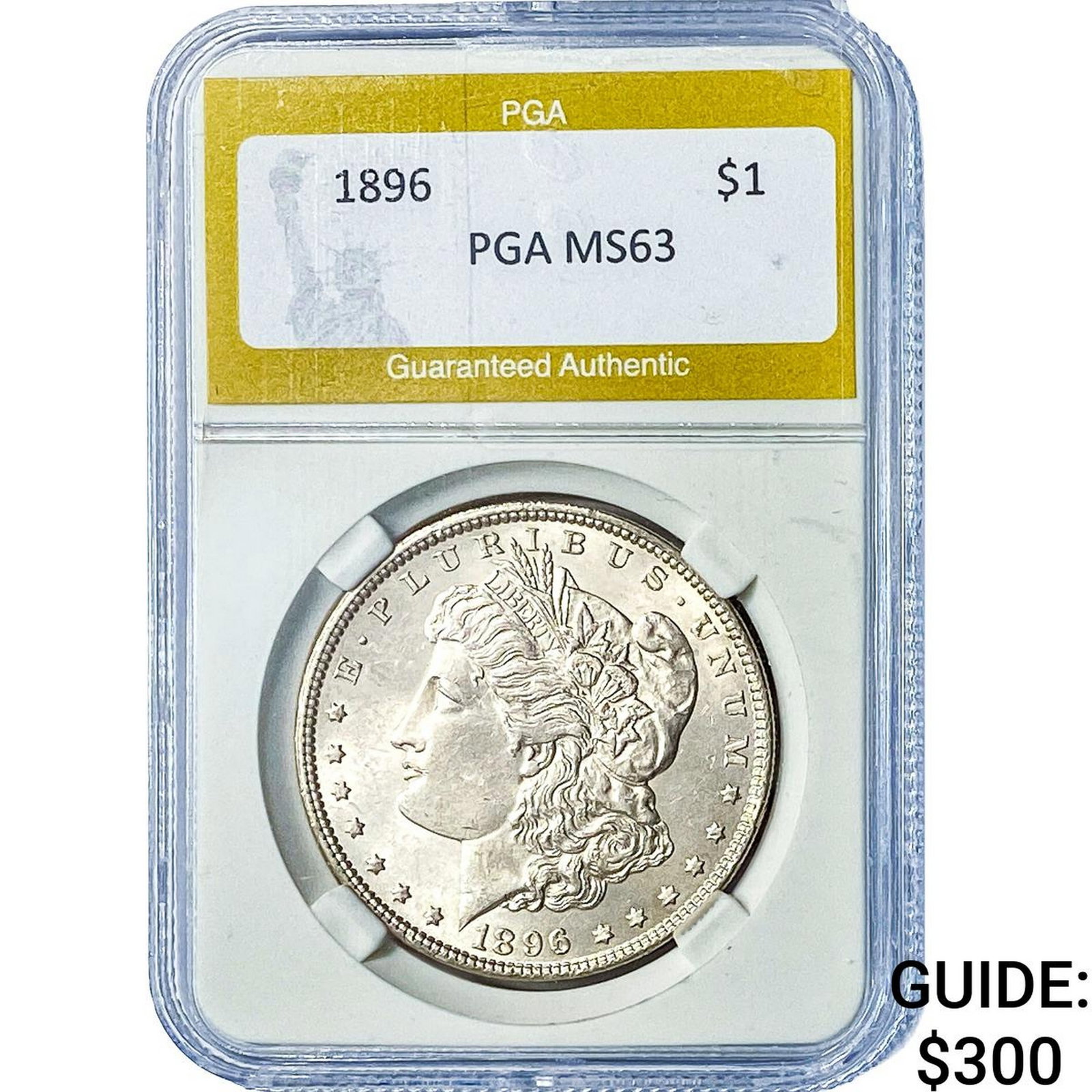 1896 Morgan Silver Dollar PGA MS63 (1 of 2)