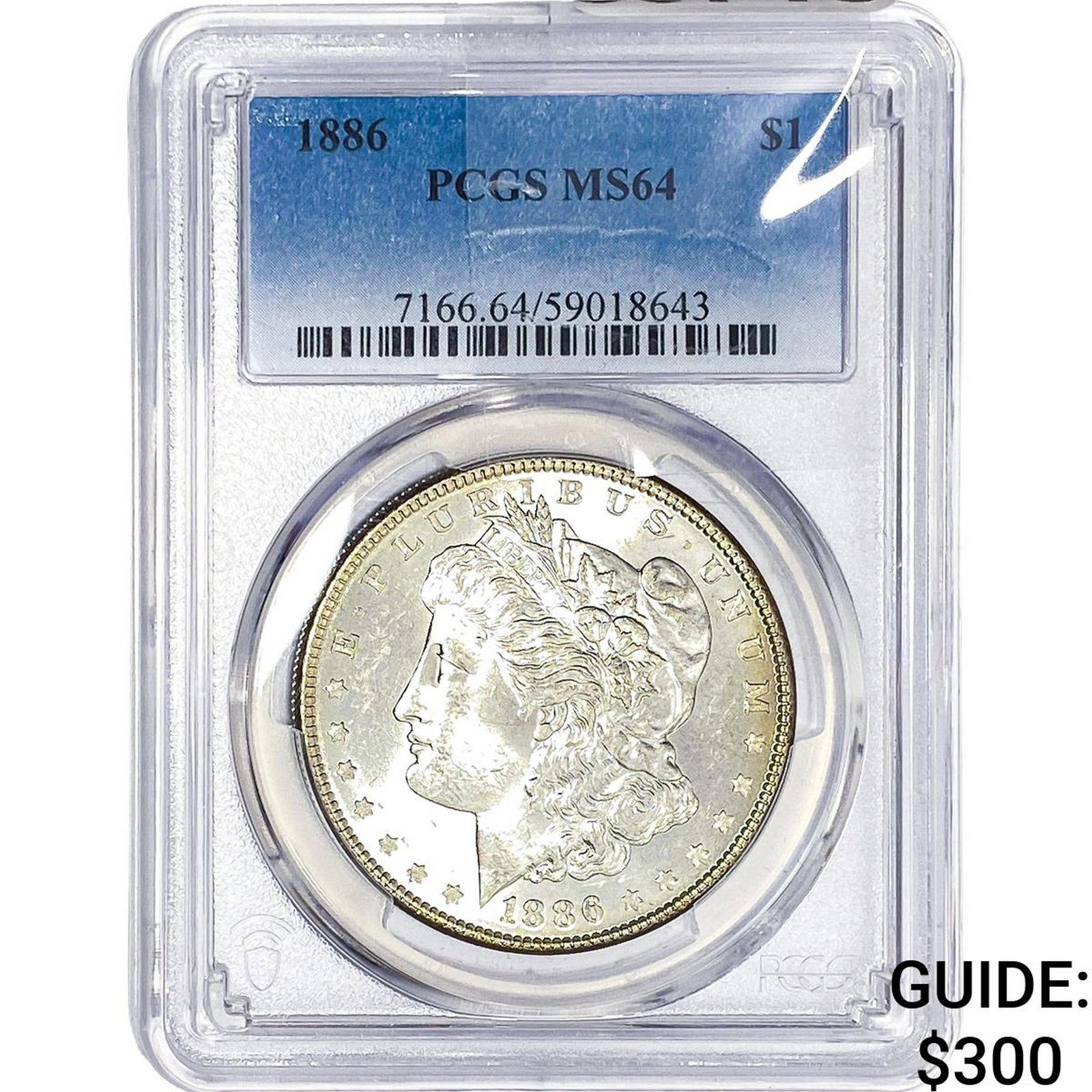 1886 Morgan Silver Dollar PCGS MS64 (1 of 2)