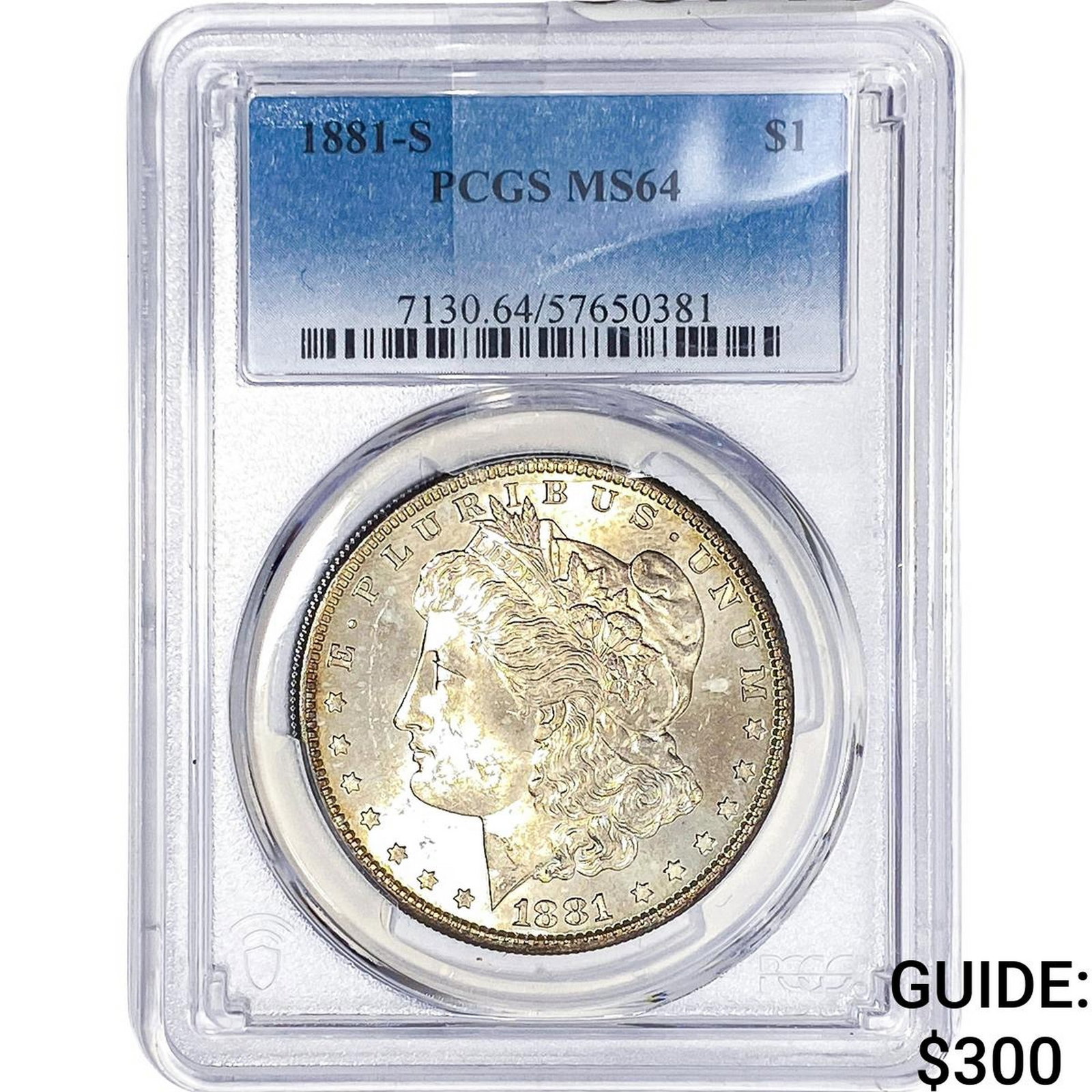 1881-S Morgan Silver Dollar PCGS MS64 (1 of 2)