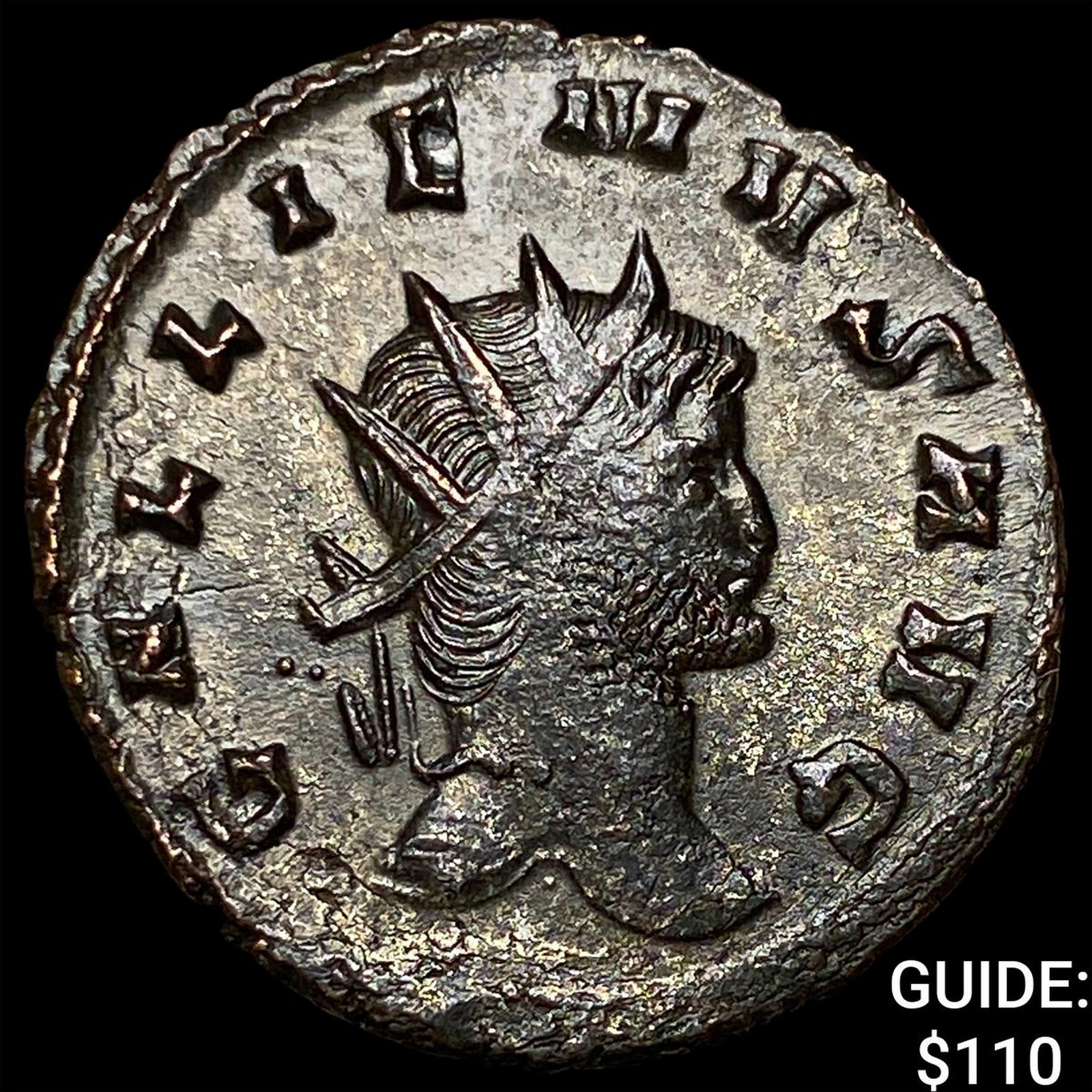 Roman Gallienus 253-268 AD BI Dbl Denarius (1 of 2)