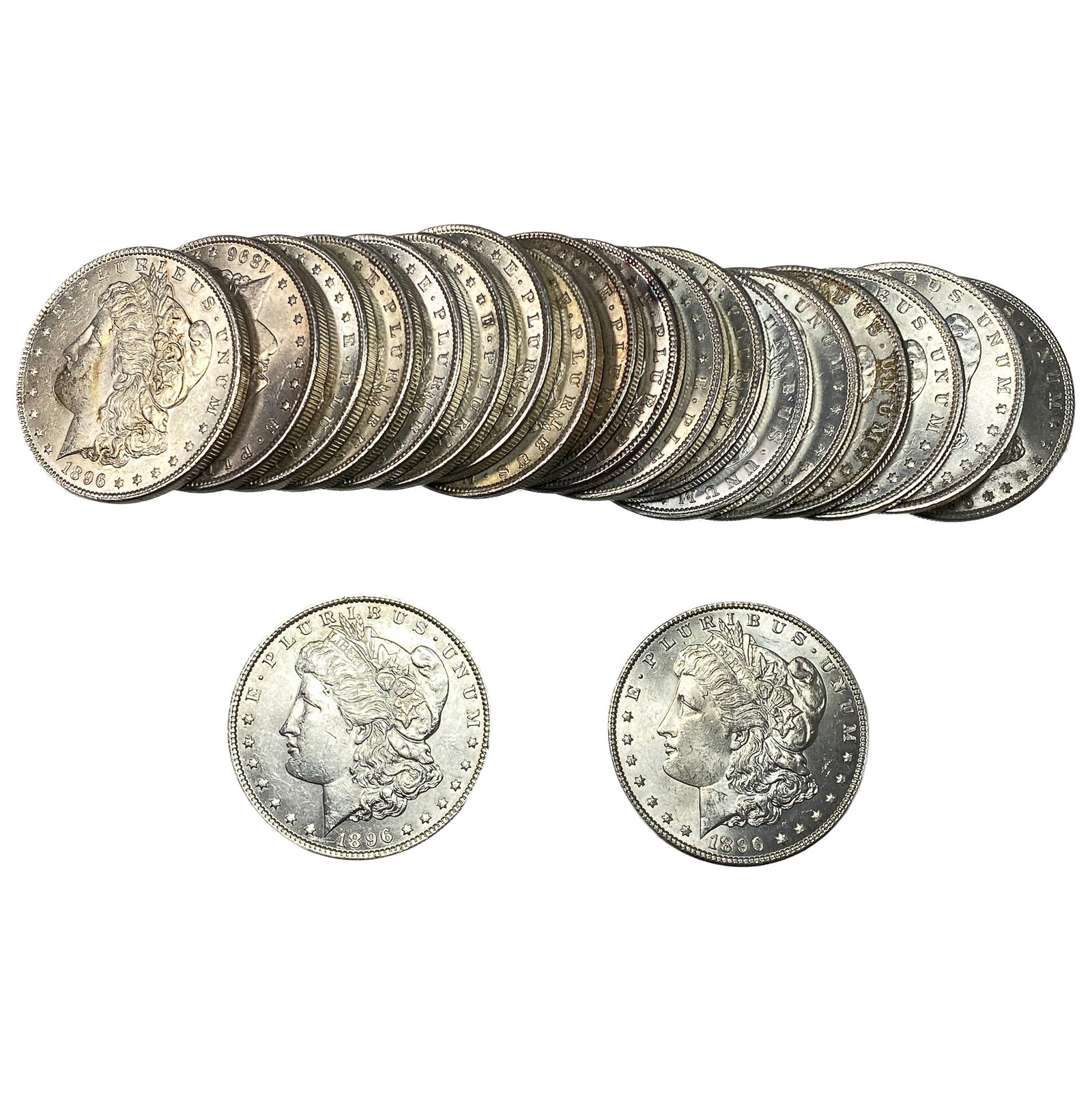 [20 Coins] Mixed Dates Morgan Silver Dollar: [20 Coins] Mixed Dates Morgan Silver Dollar