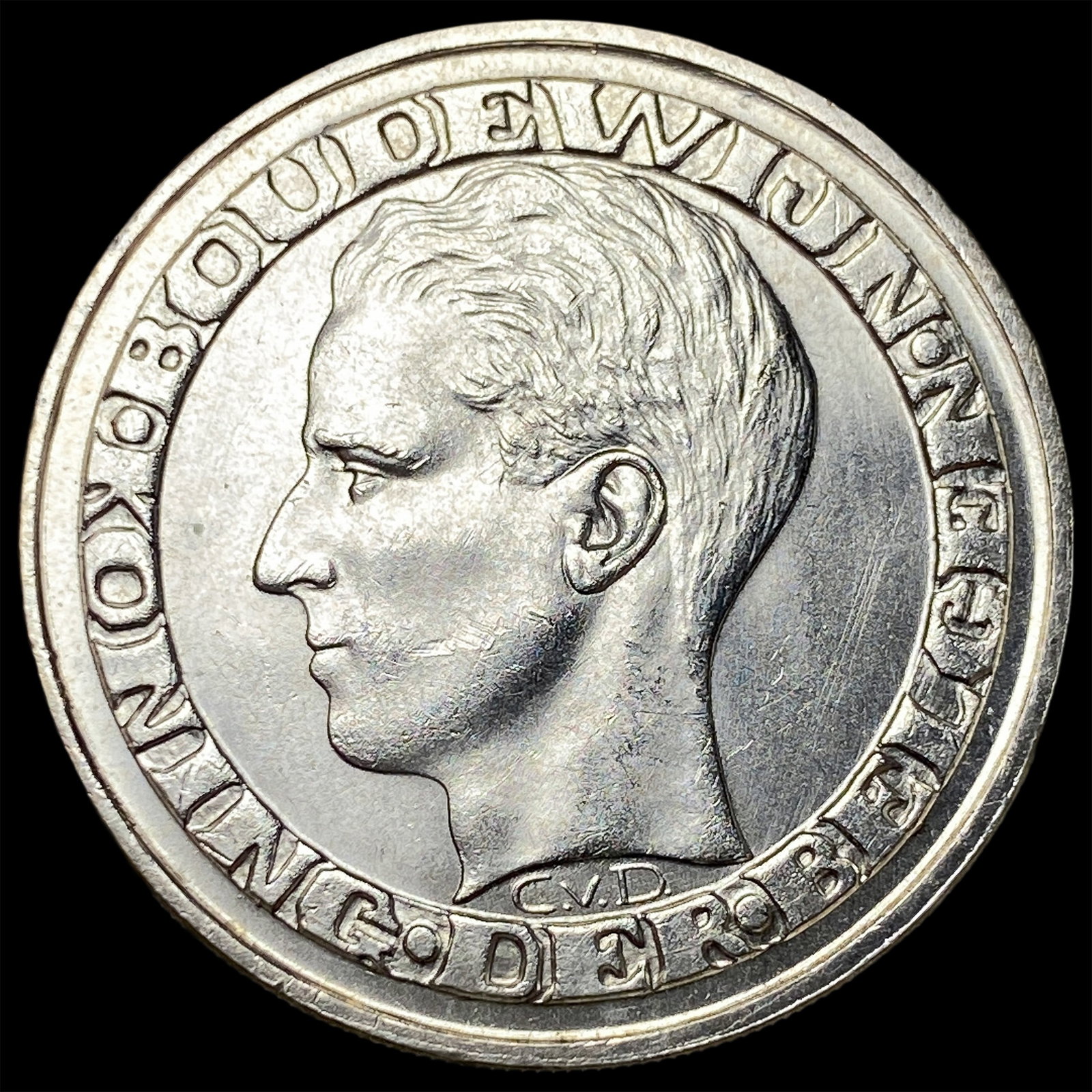 1958 Belgium Silver 50 Francs (1 of 2)
