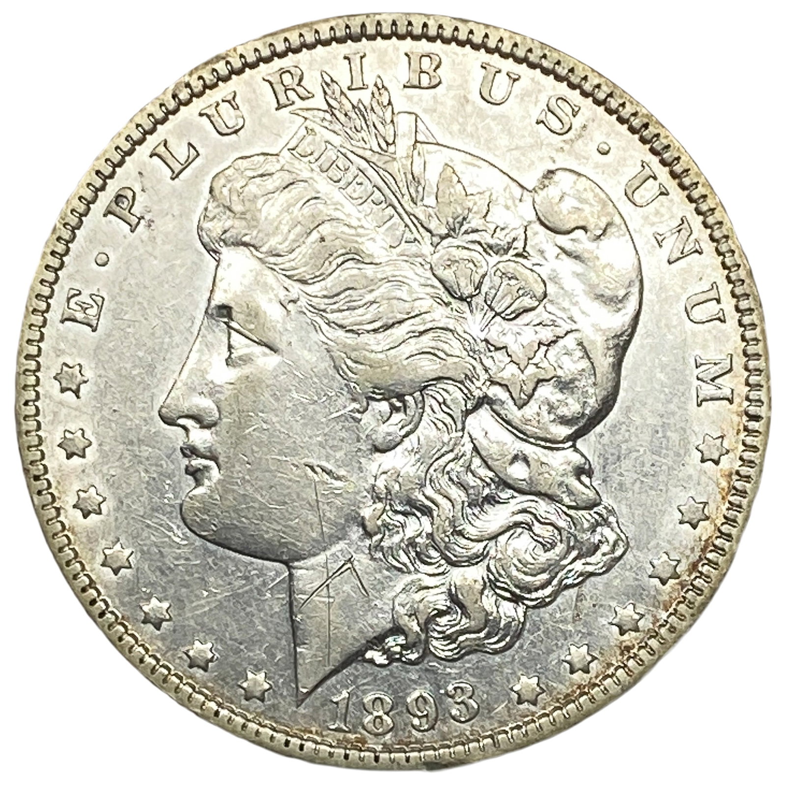 1893-O Morgan Silver Dollar (1 of 2)