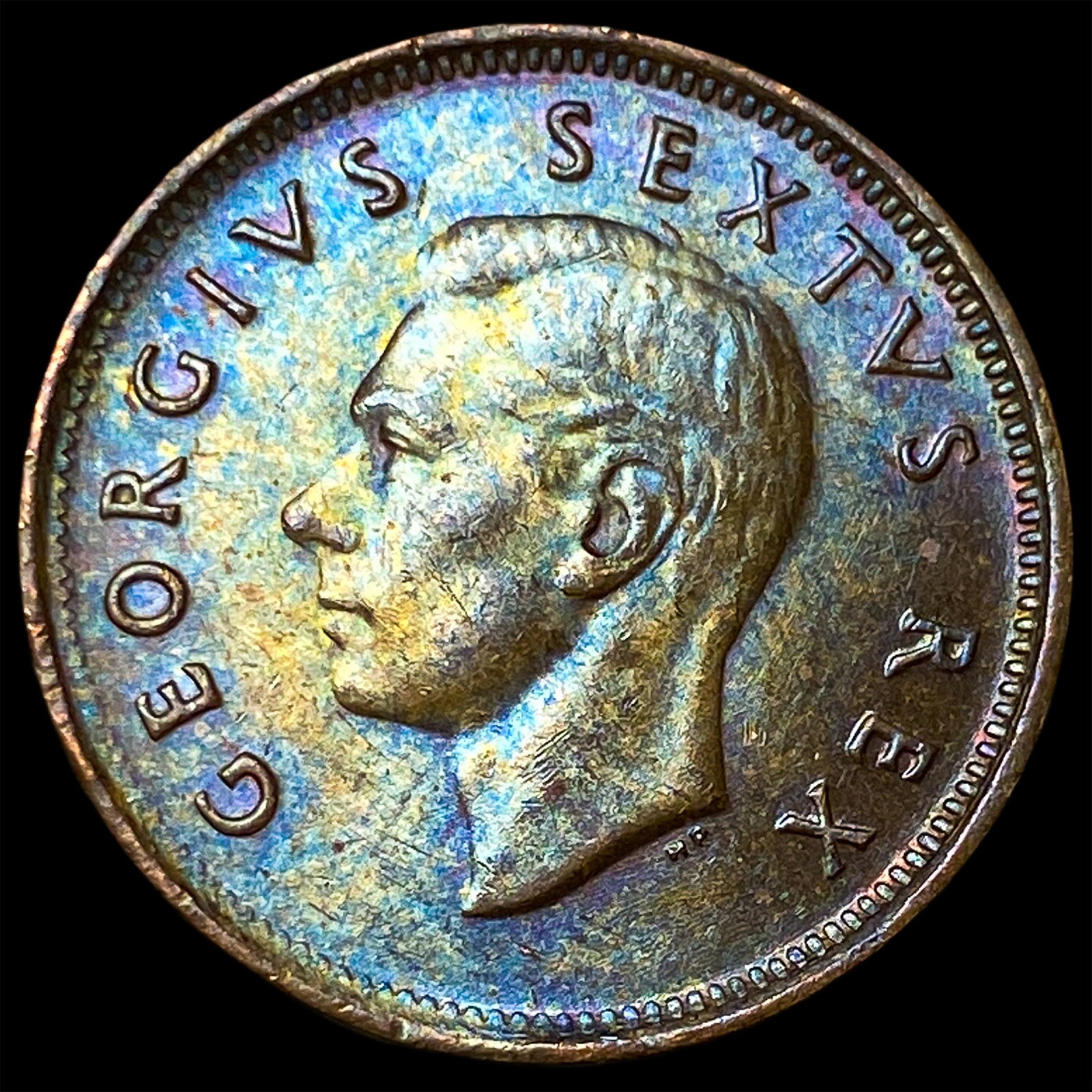 1962 South Africa George VI Bronze Farthing: 1962 South Africa George VI Bronze Farthing