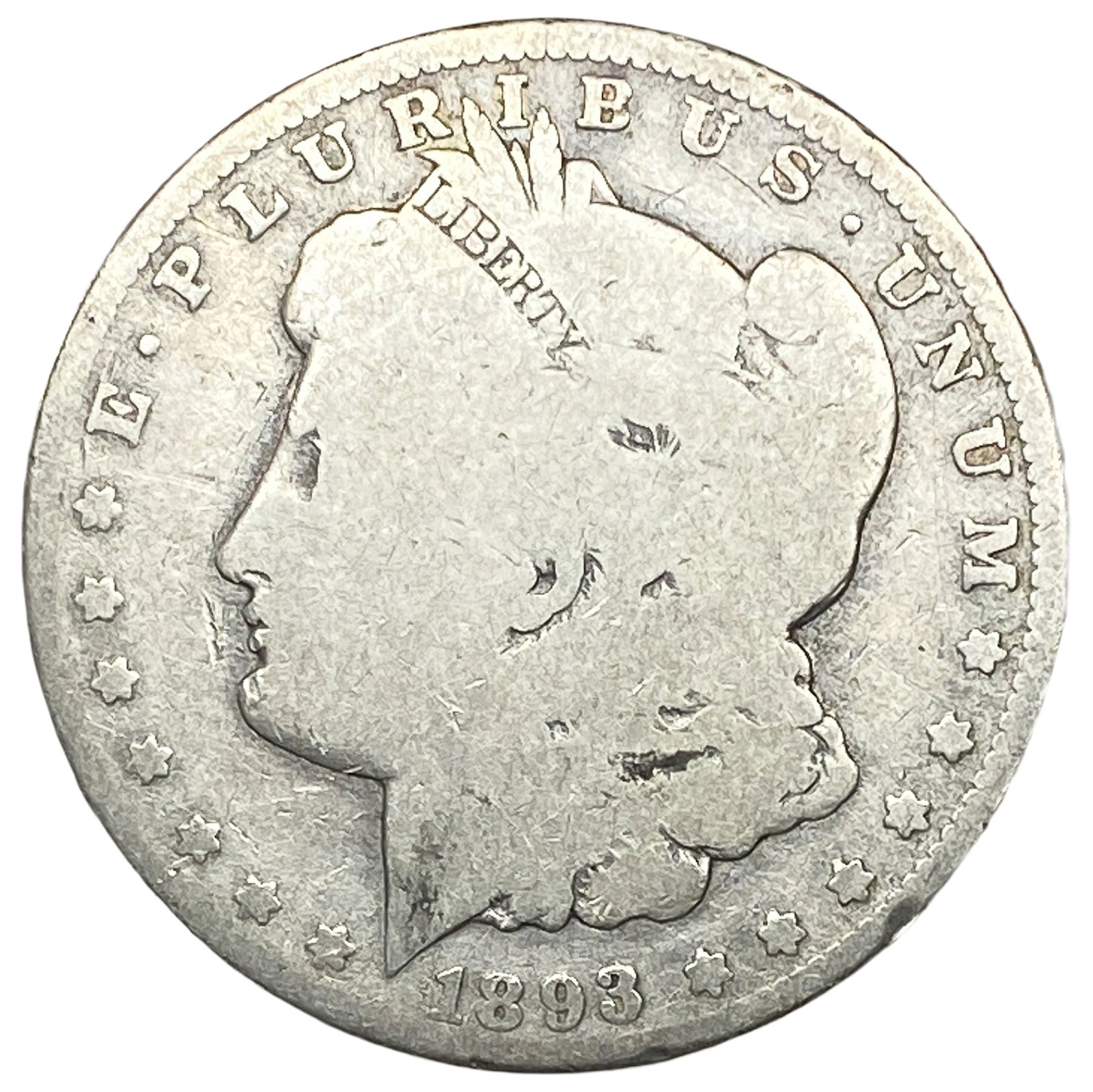 1893-O Morgan Silver Dollar: 1893-O Morgan Silver Dollar
