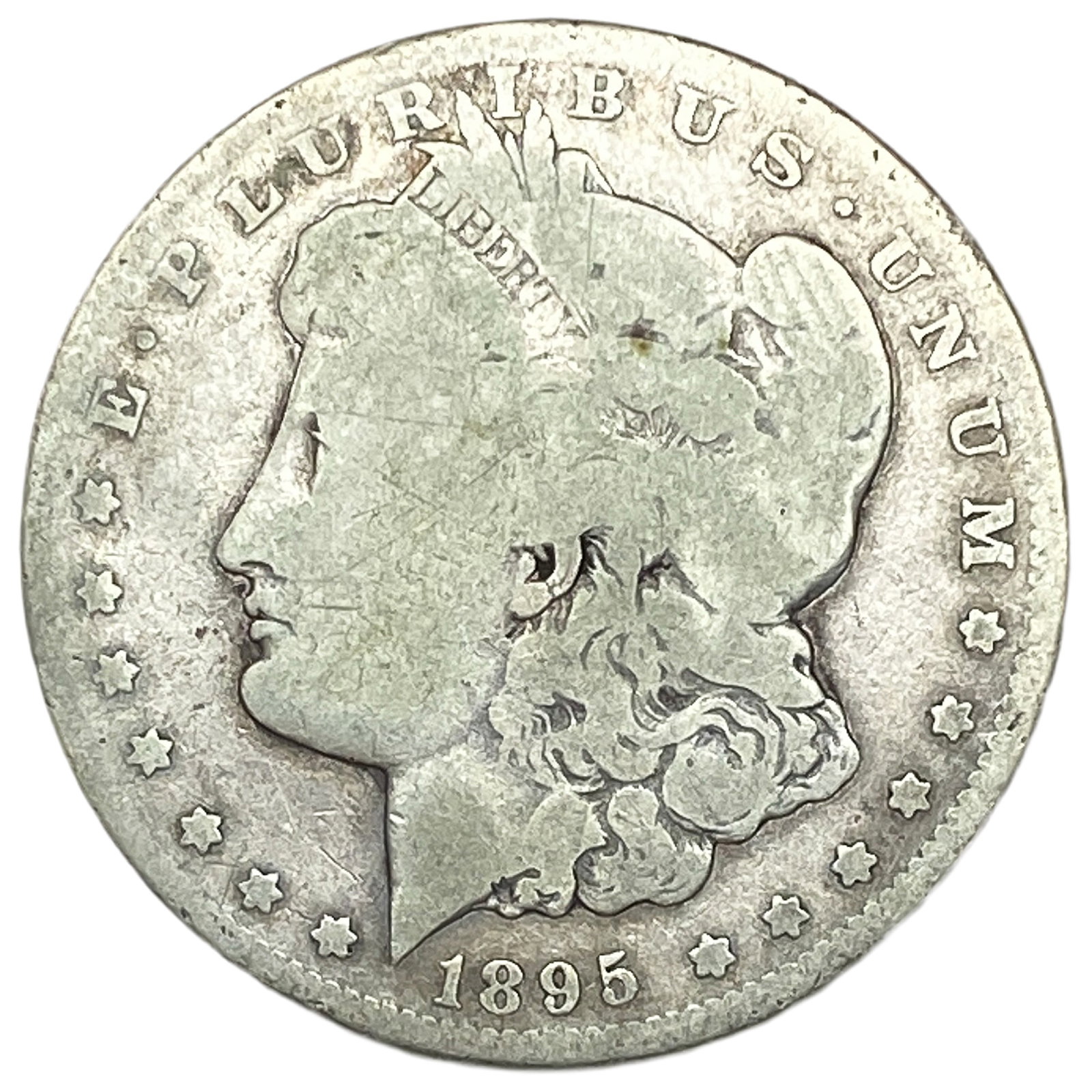 1895-S Morgan Silver Dollar: 1895-S Morgan Silver Dollar