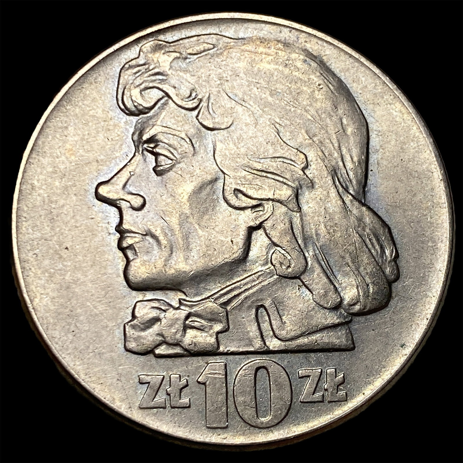 1959 Poland Copper Nickel 10 Zlotych (1 of 2)