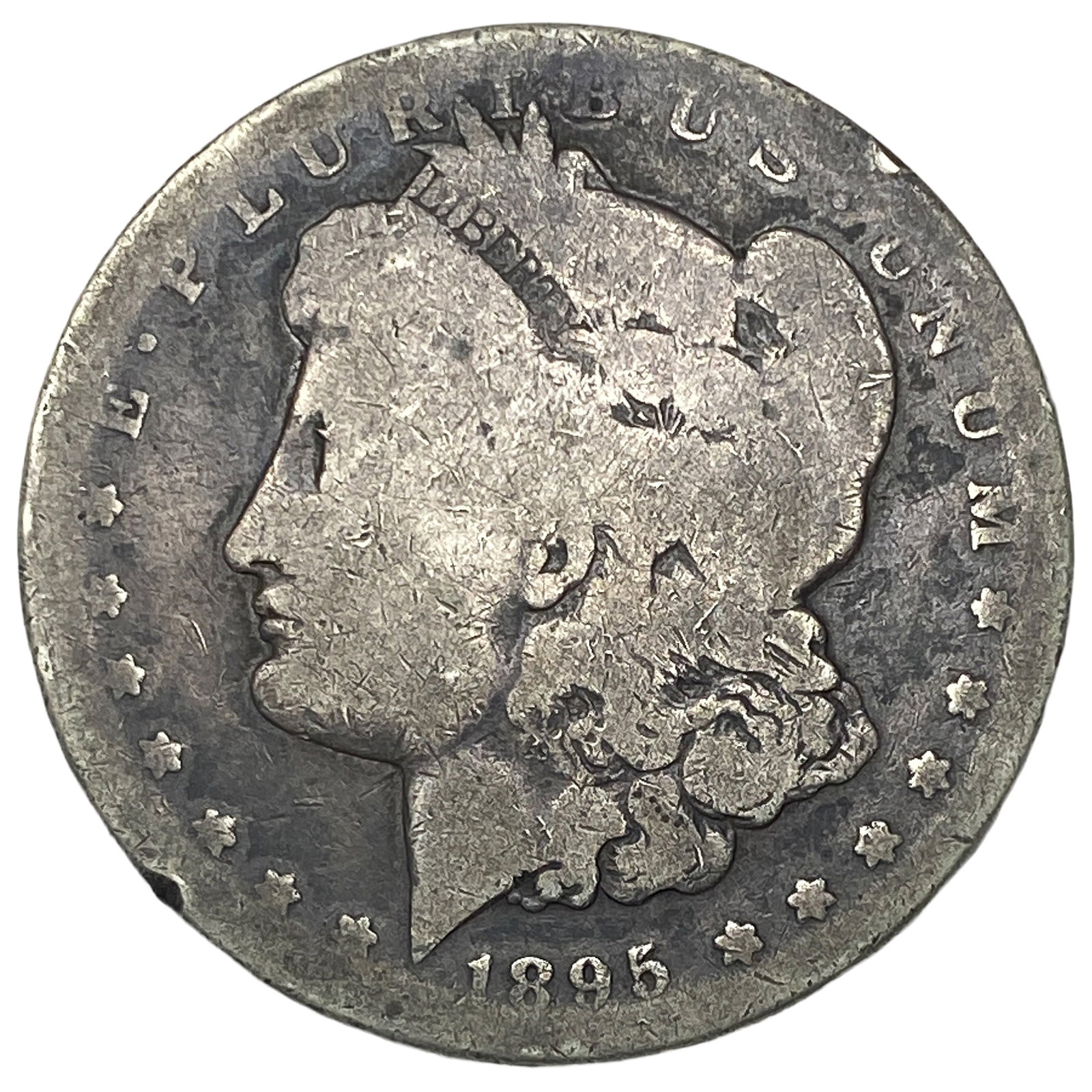 1895-S Morgan Silver Dollar: 1895-S Morgan Silver Dollar