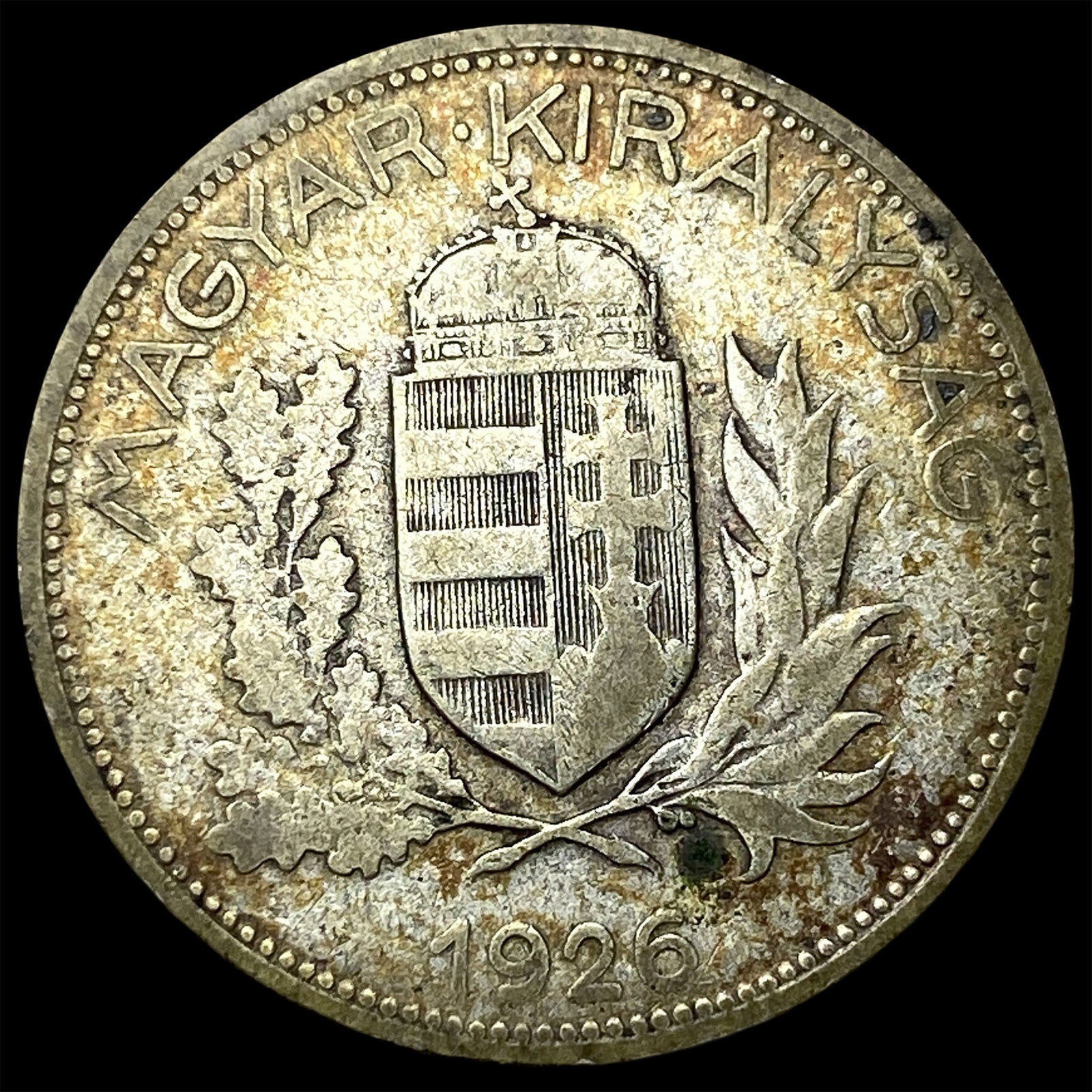 1926 Hngary Silver 1 Pengo (1 of 2)