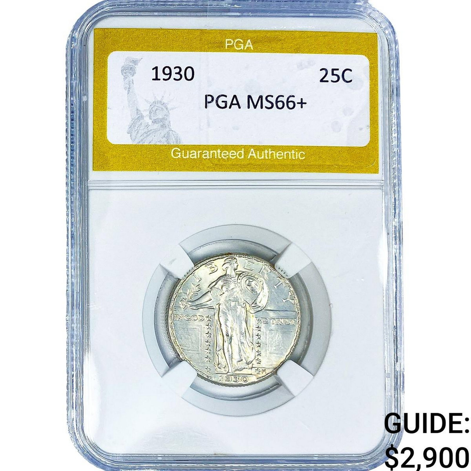 1930 Standing Liberty Quarter PGA MS66+ (1 of 2)