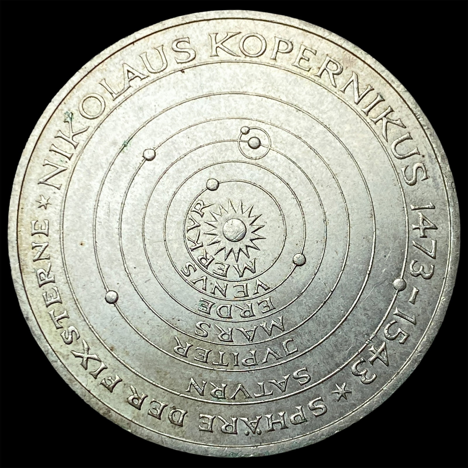 1973J Germany Silver 5 Marks: 1973J Germany Silver 5 Marks