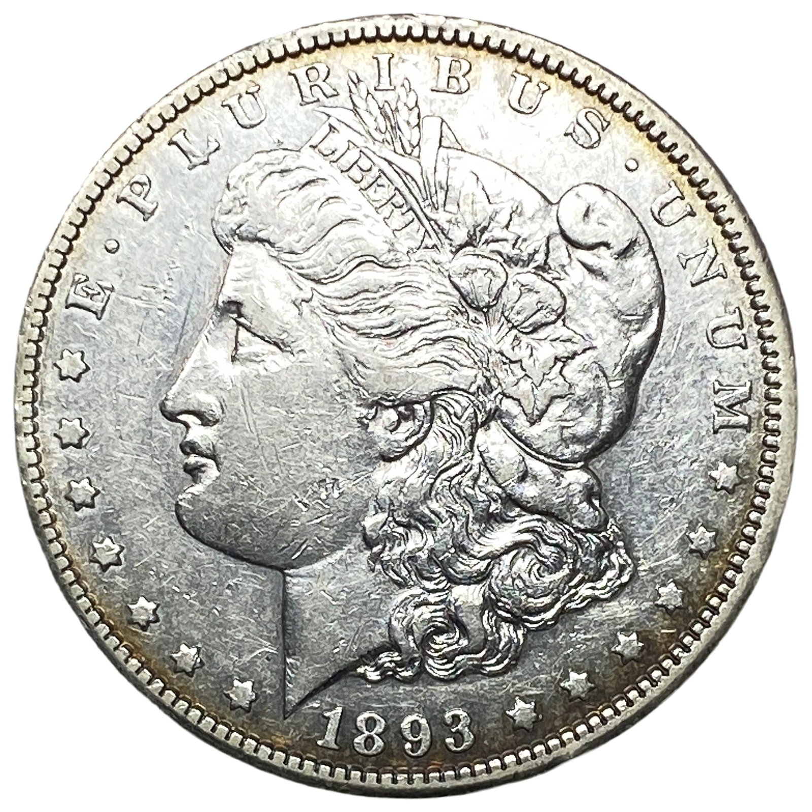 1893-CC Morgan Silver Dollar: 1893-CC Morgan Silver Dollar