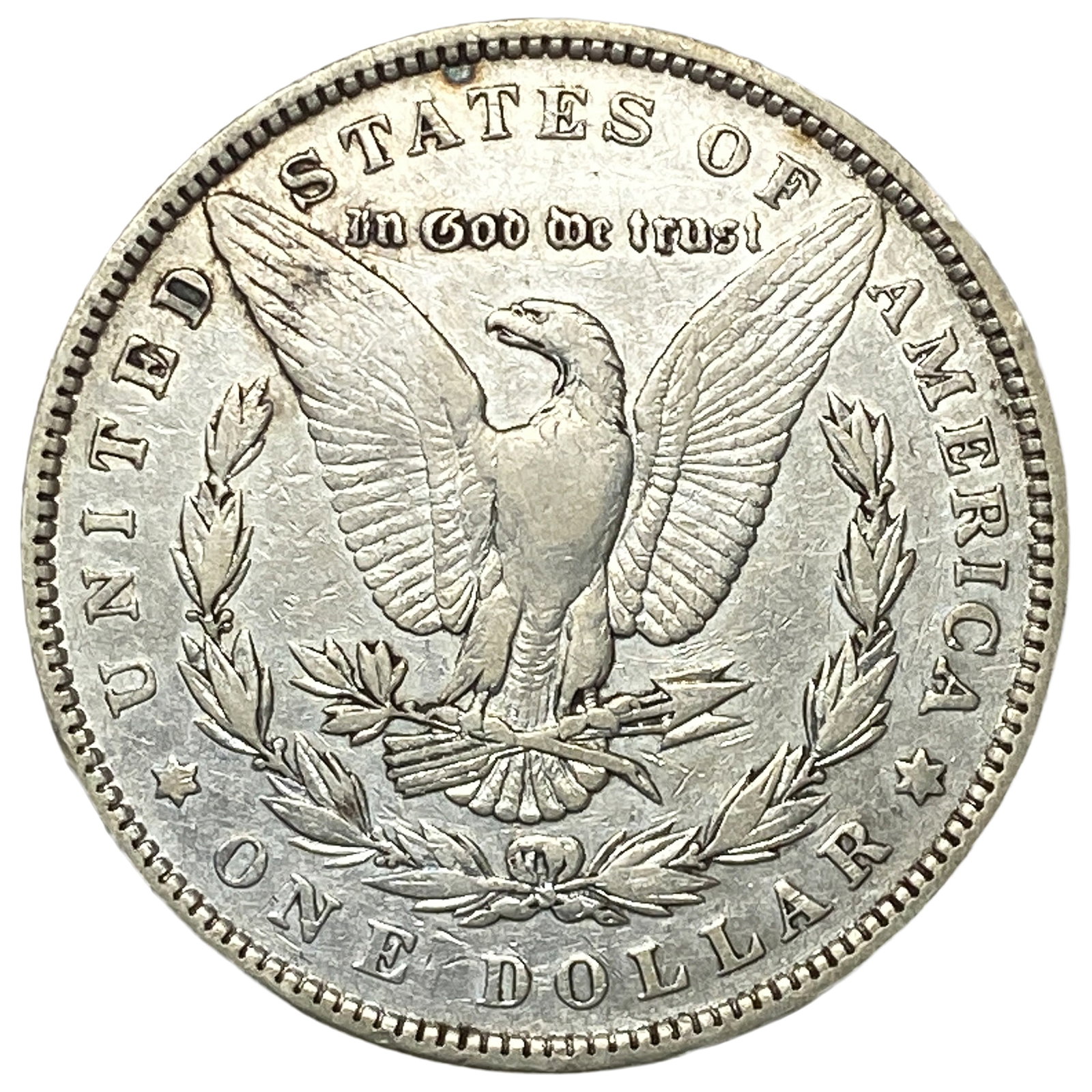 1893 Morgan Silver Dollar - 2