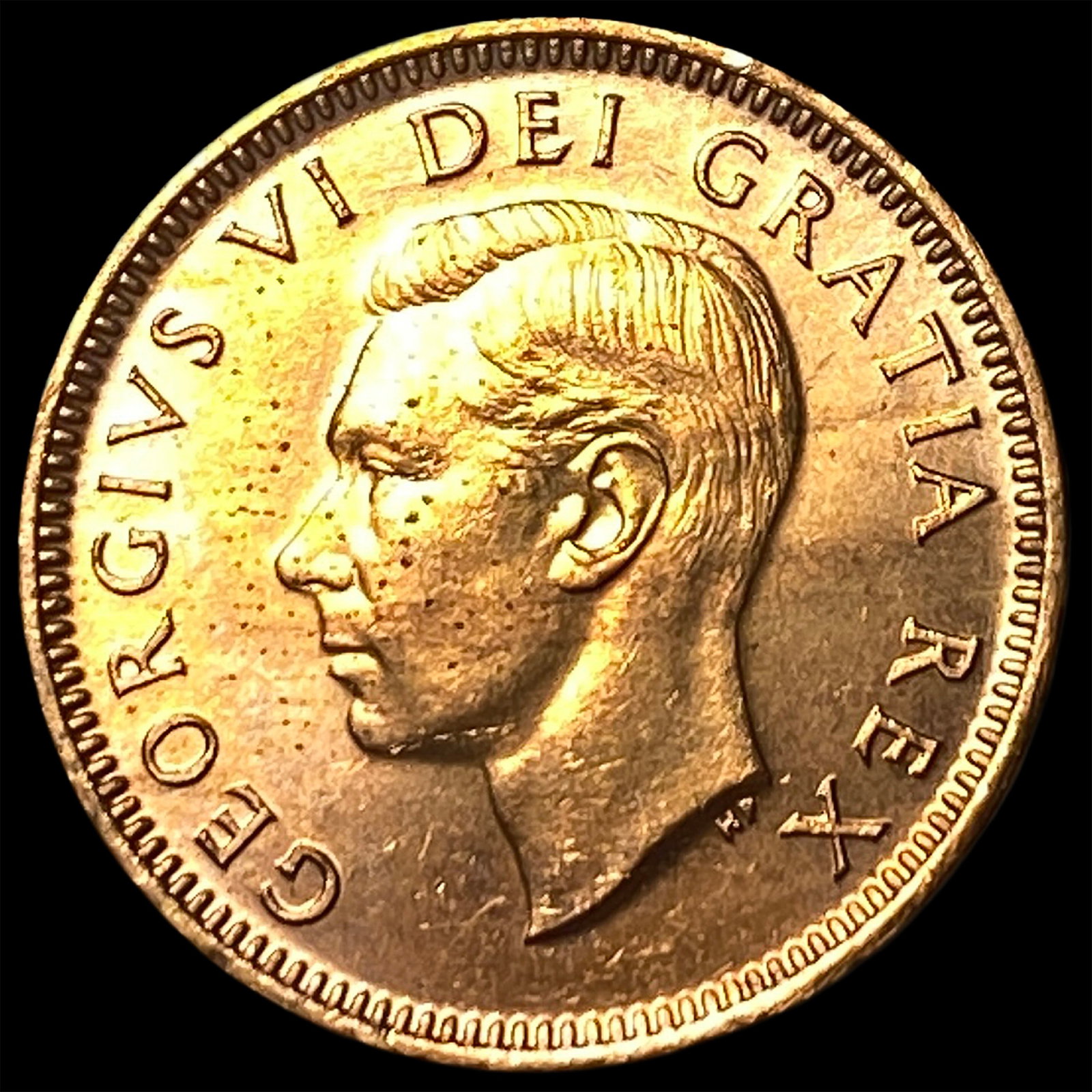 1952 Canada Bronze 1 Cent: 1952 Canada Bronze 1 Cent