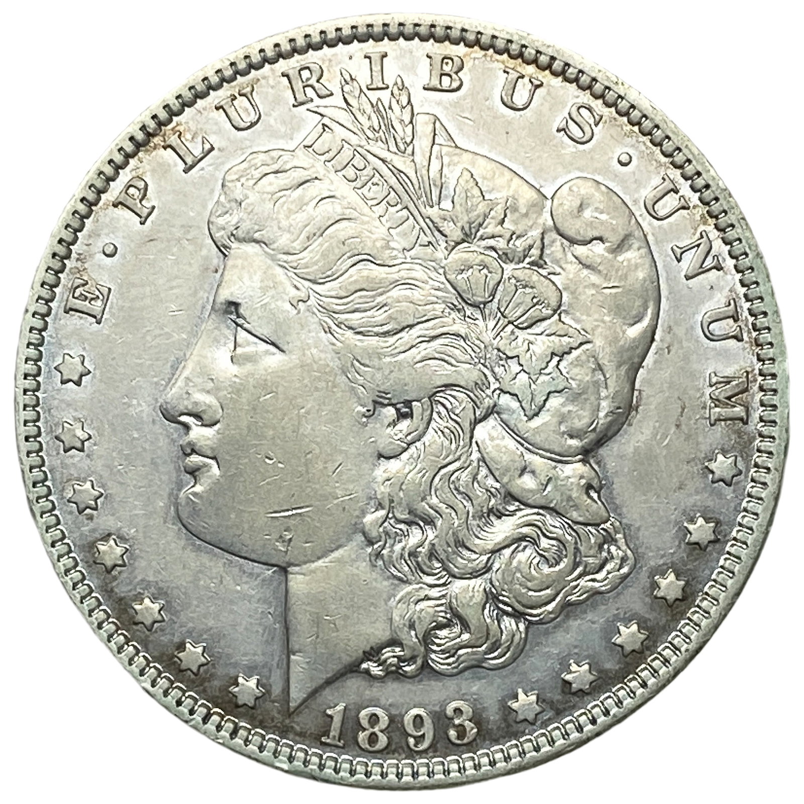 1893-O Morgan Silver Dollar (1 of 2)