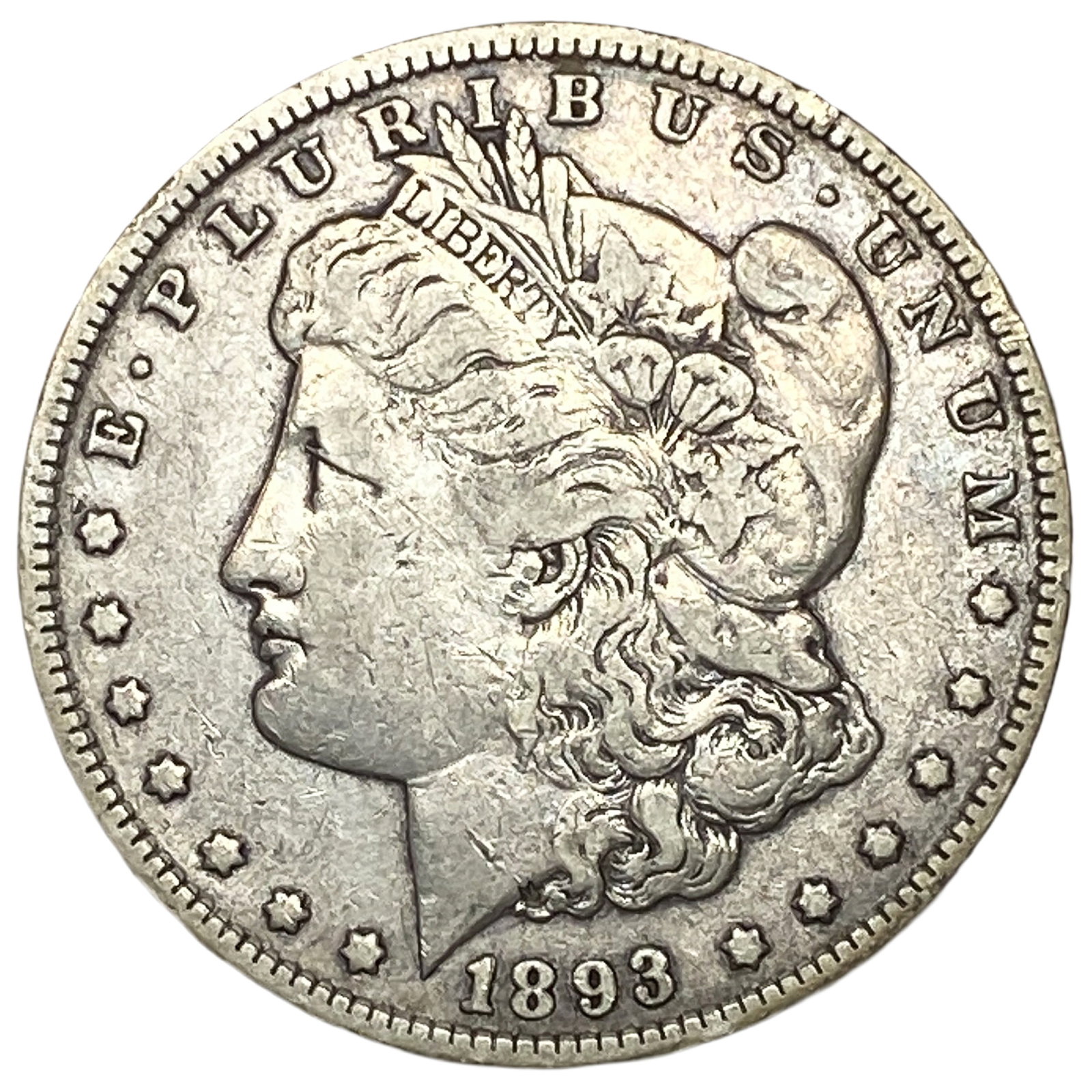 1893 Morgan Silver Dollar: 1893 Morgan Silver Dollar