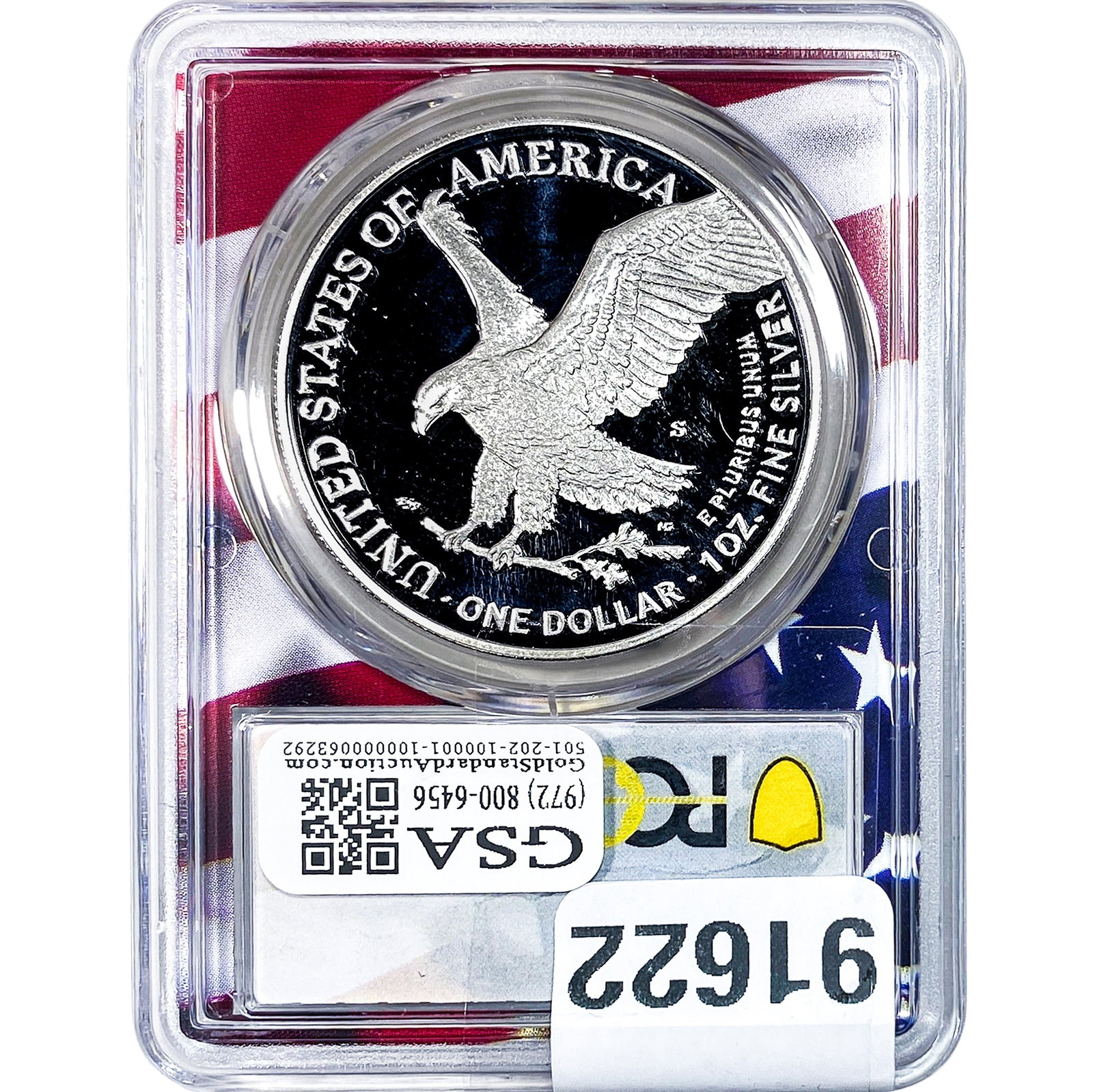 2022-S Silver Eagle PCGS PR69 DCAM - 2