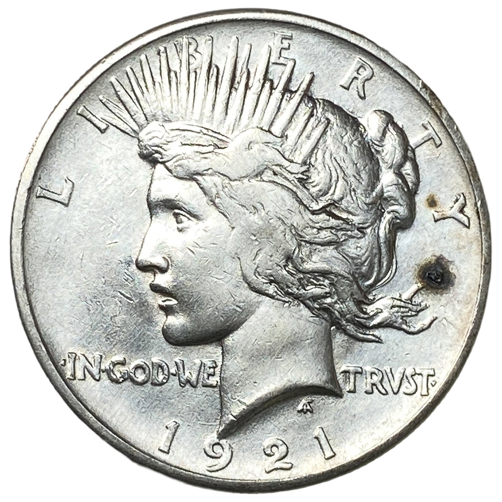 1921 Silver Peace Dollar: 1921 Silver Peace Dollar