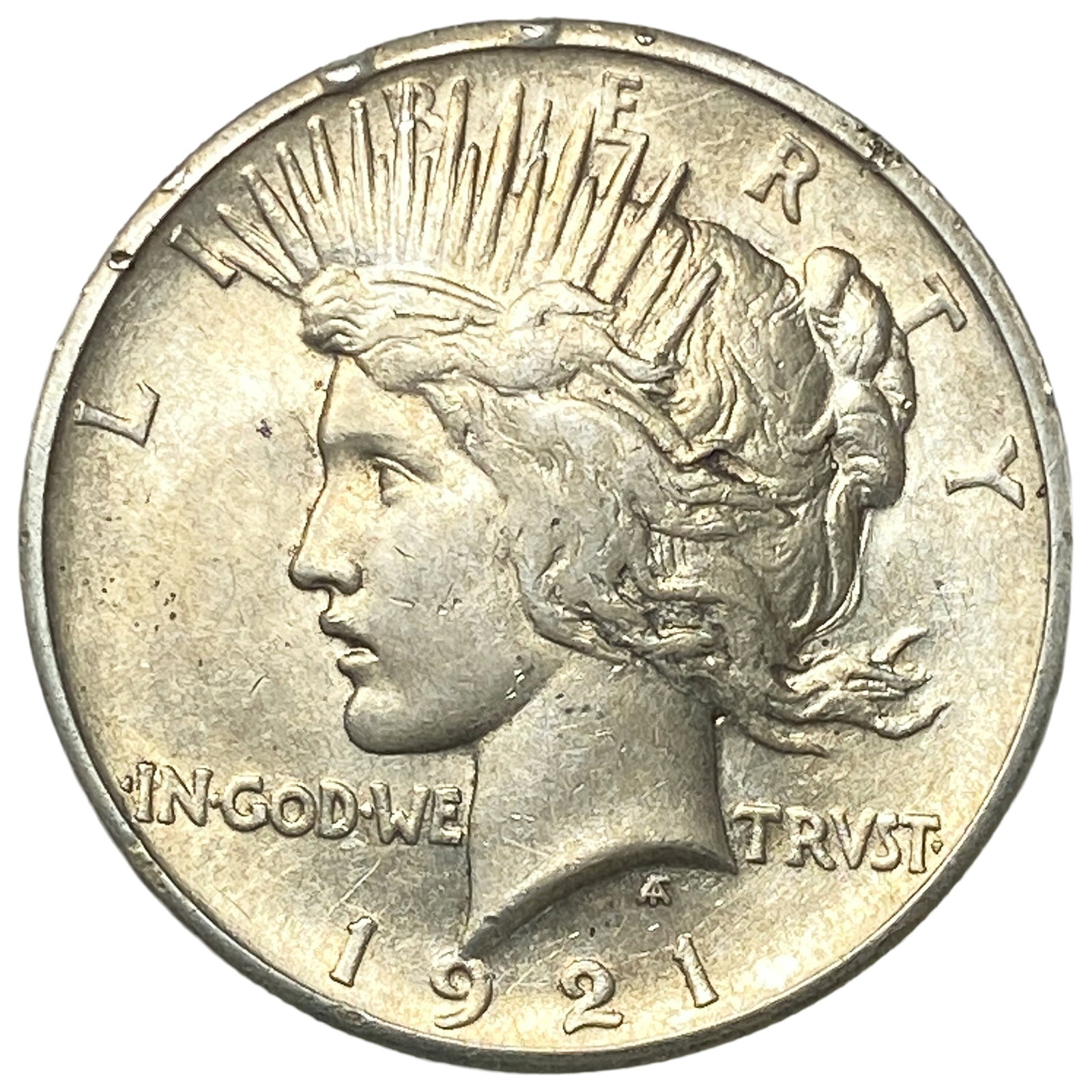 1921 Silver Peace Dollar: 1921 Silver Peace Dollar