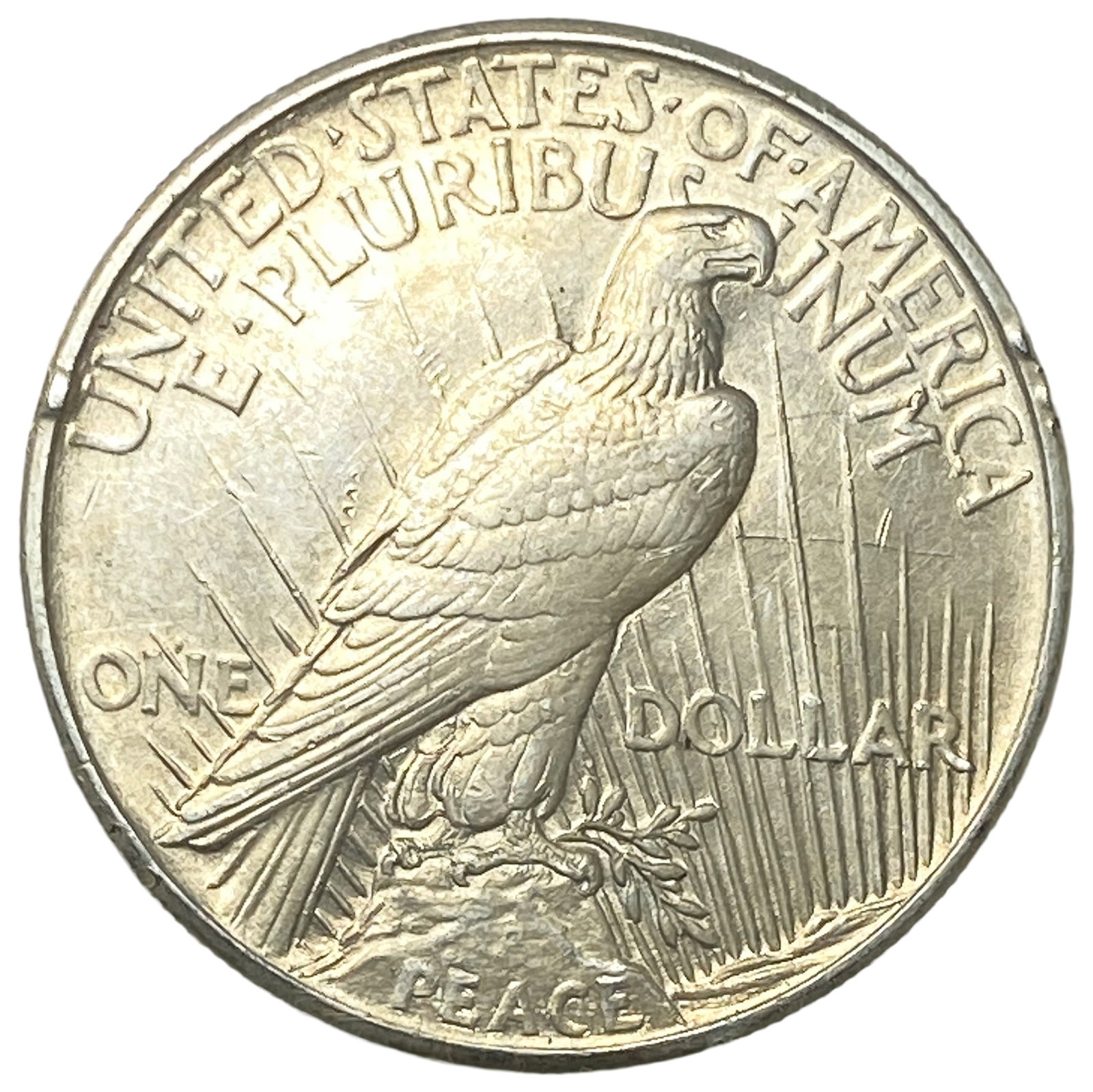 1921 Silver Peace Dollar - 2
