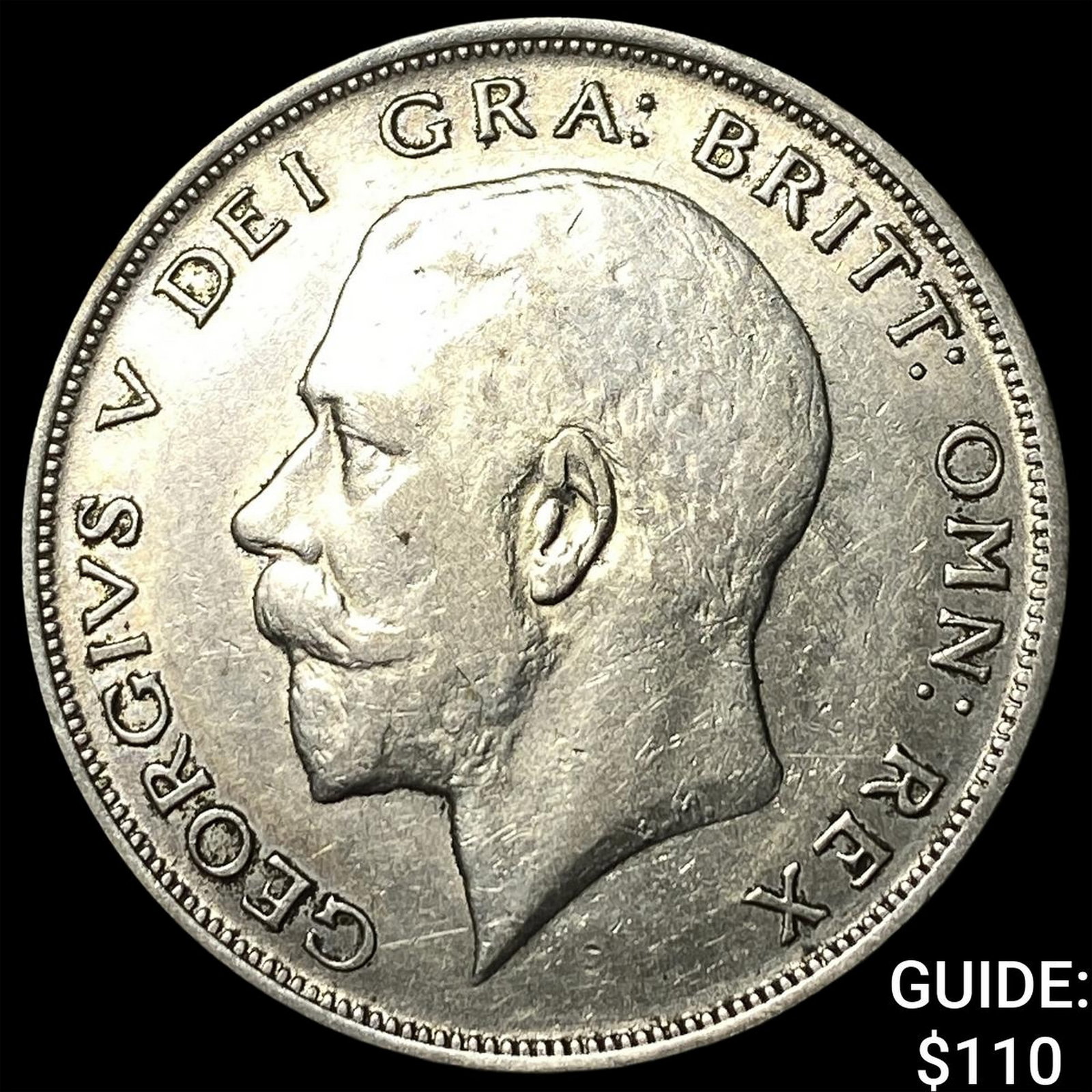 1922 Great Britain Silver 1/2 Crown (1 of 2)