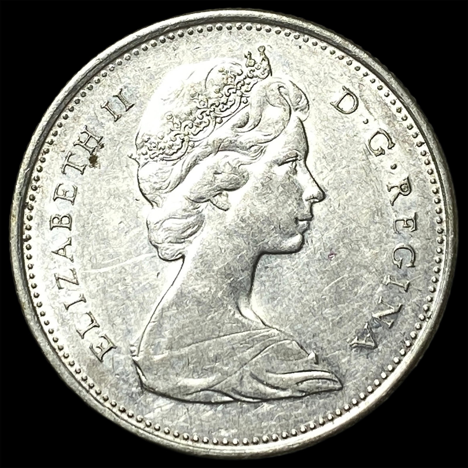 1967 Canada Silver 25 Cents: 1967 Canada Silver 25 Cents