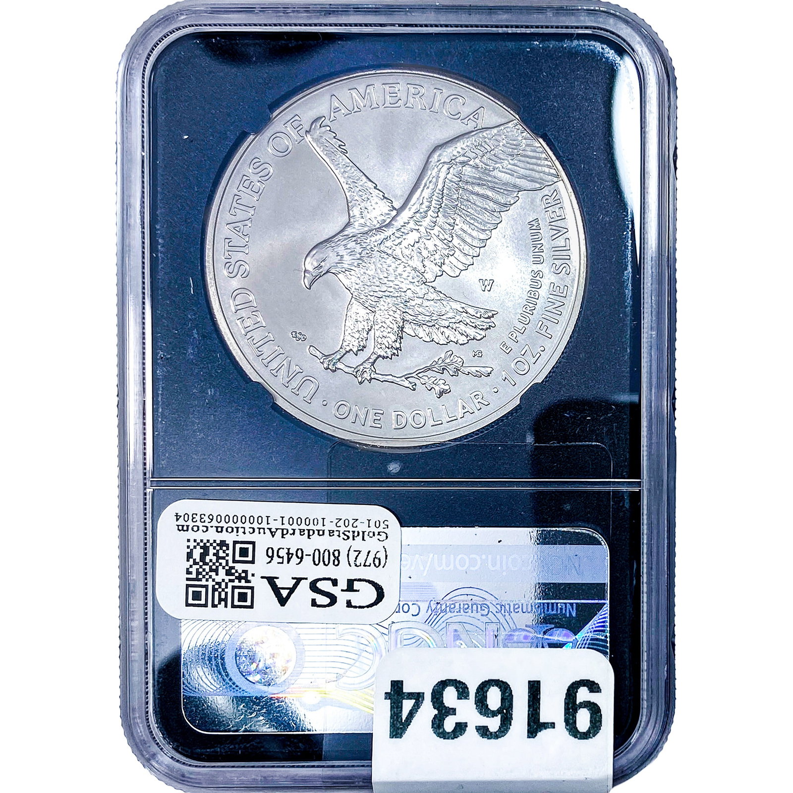 2022-W Silver Eagle NGC MS69 - 2