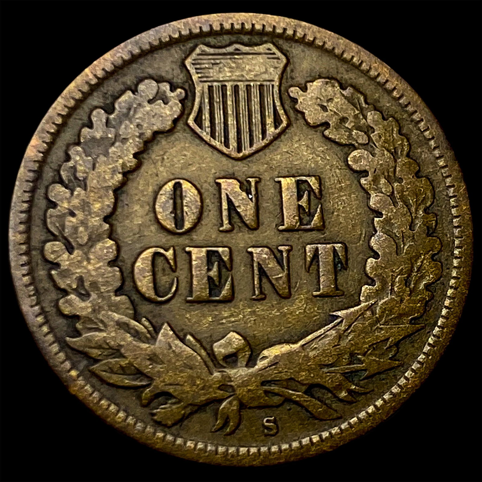 1908-S Indian Head Cent LIGHTLY CIRCULATED - 2