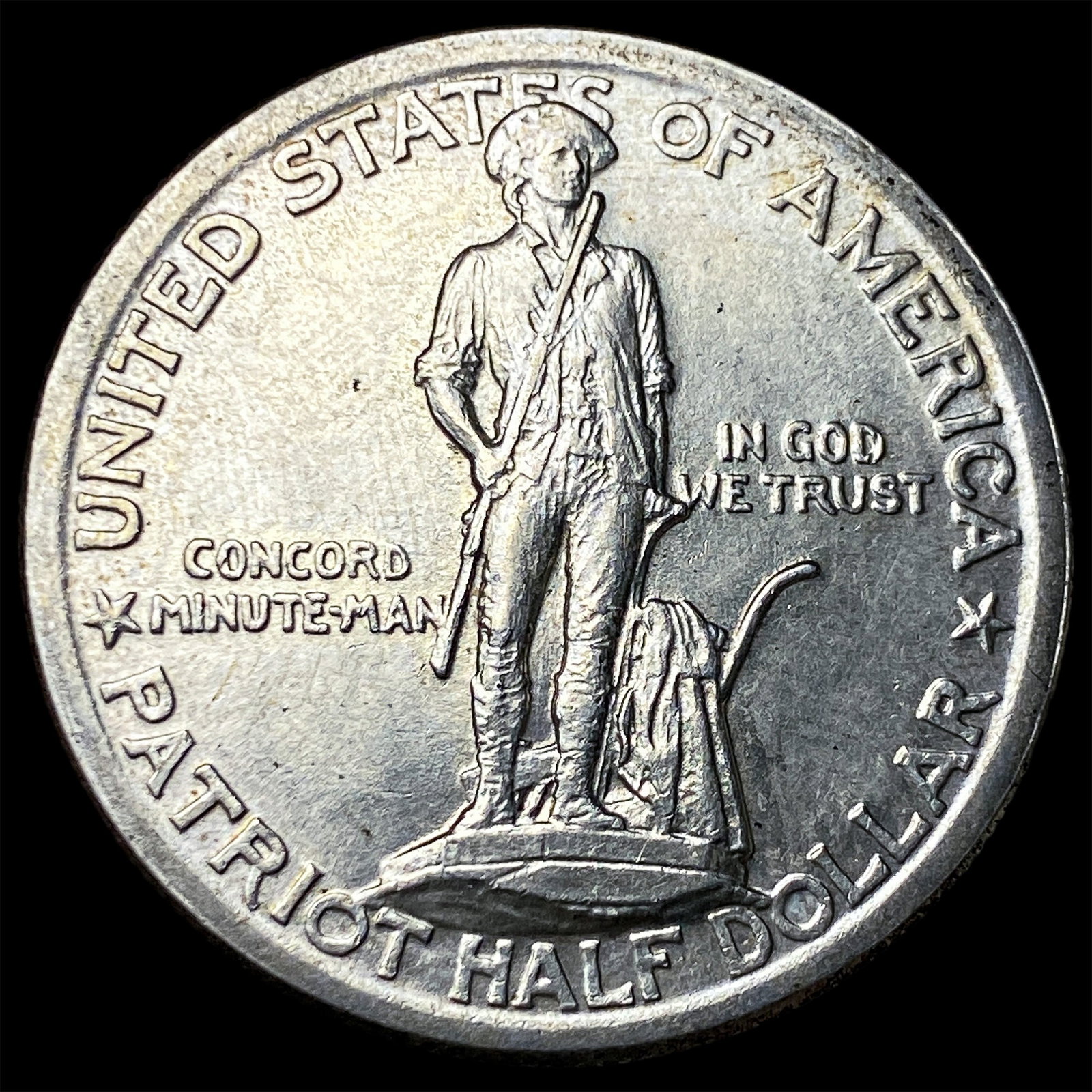 1925 Silver Lexington-Concord Half Dollar UNCIRCULATED (1 of 2)