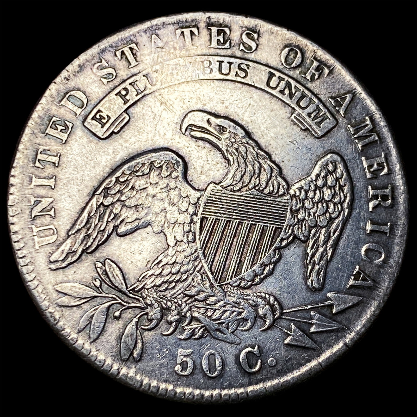 1834 Capped Bust Half Dollar CLOSELY UNCIRCULATED - 2