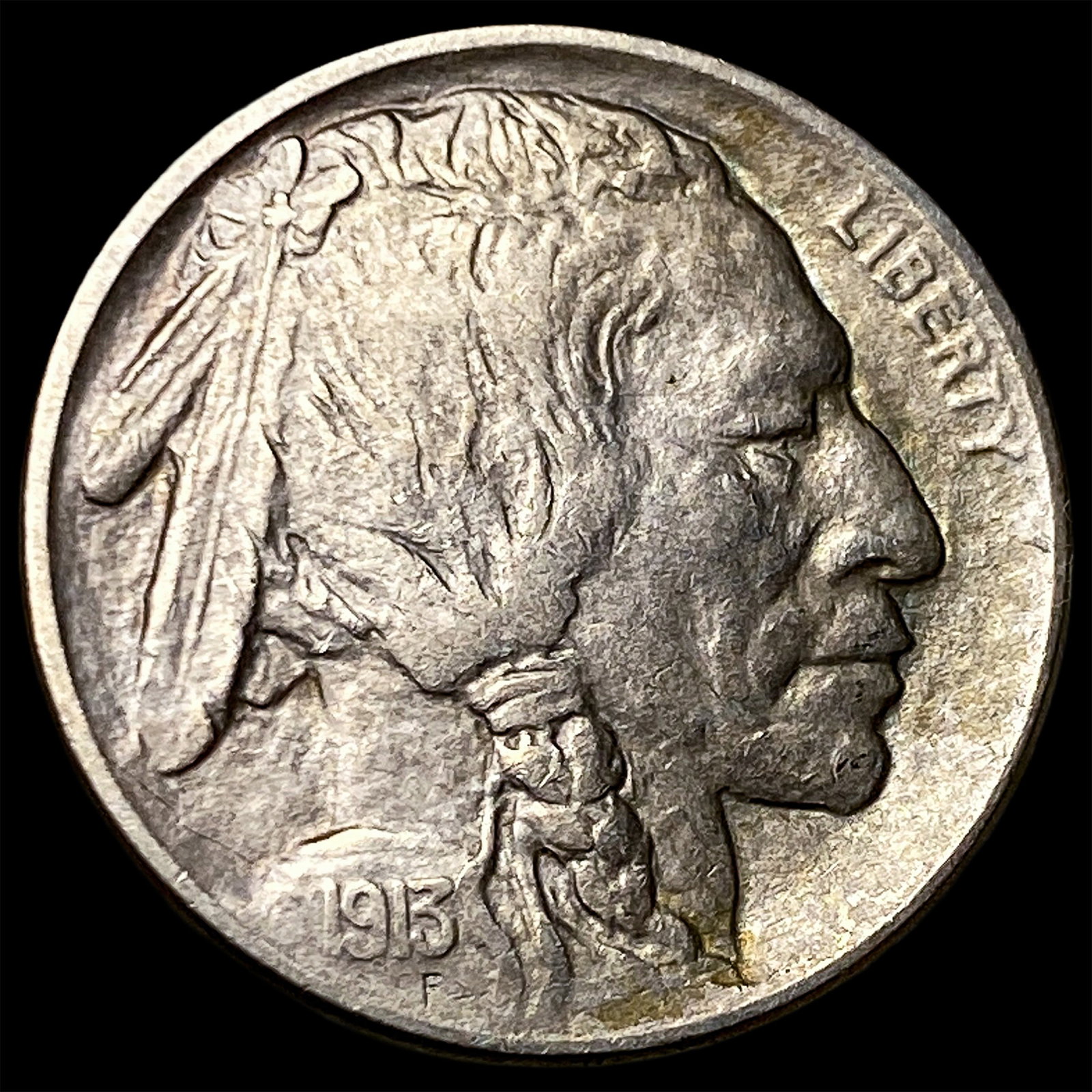 1913 Type 1 Buffalo Nickel CHOICE AU: 1913 Type 1 Buffalo Nickel CHOICE AU