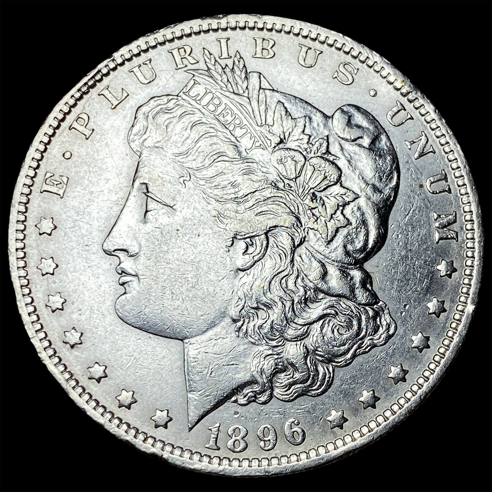 1896-O Silver Morgan Dollar CLOSELY UNCIRCULATED: 1896-O Silver Morgan Dollar CLOSELY UNCIRCULATED