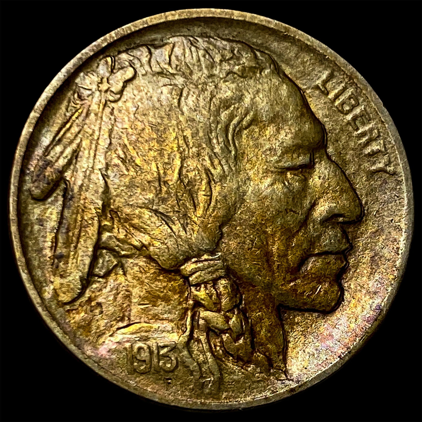 1913 Type 1 Buffalo Nickel UNCIRCULATED: 1913 Type 1 Buffalo Nickel UNCIRCULATED