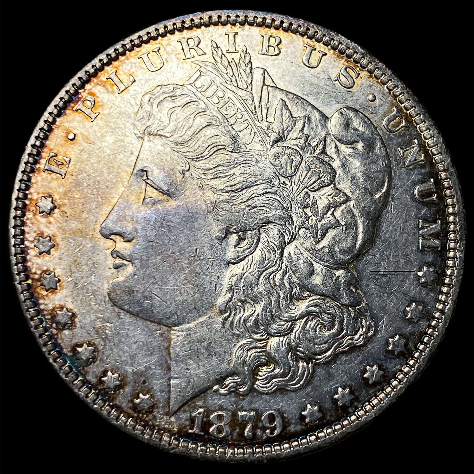 1879-S Silver Morgan Dollar CLOSELY UNCIRCULATED: 1879-S Silver Morgan Dollar CLOSELY UNCIRCULATED