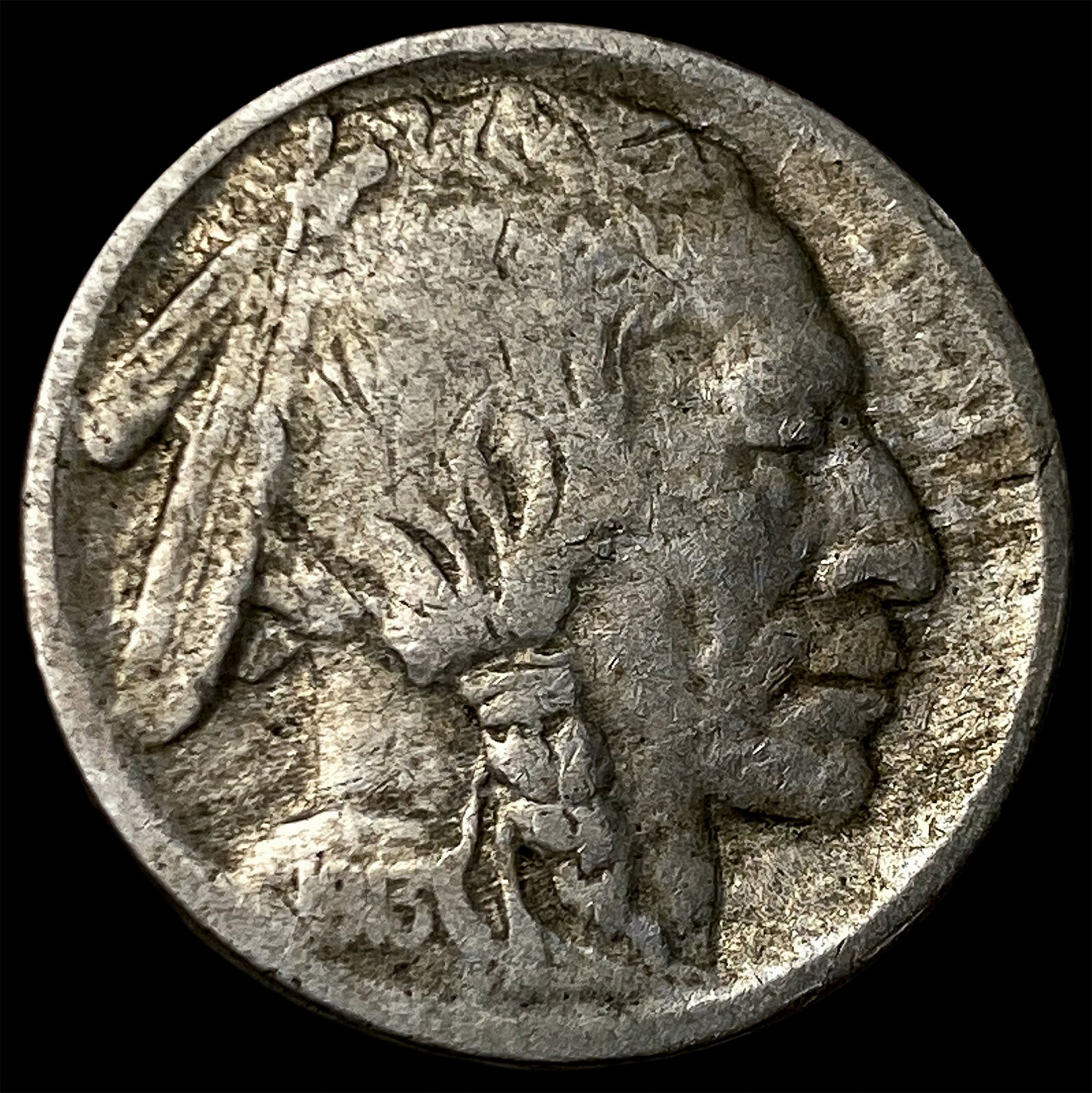 1916-S Buffalo Nickel ABOUT UNCIRCULATED: 1916-S Buffalo Nickel ABOUT UNCIRCULATED