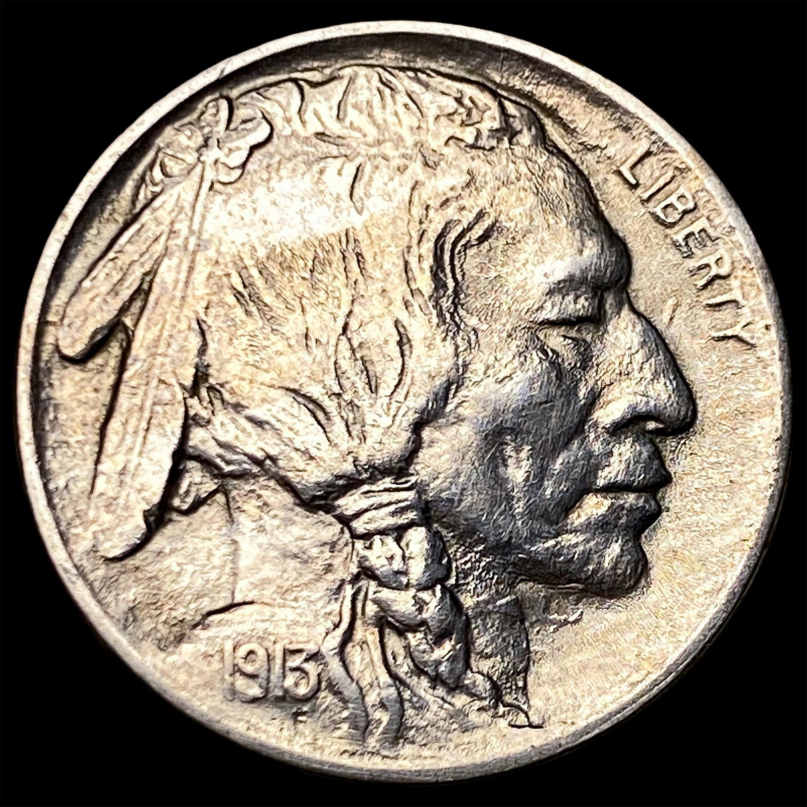 1913 Type 1 Buffalo Nickel UNCIRCULATED: 1913 Type 1 Buffalo Nickel UNCIRCULATED