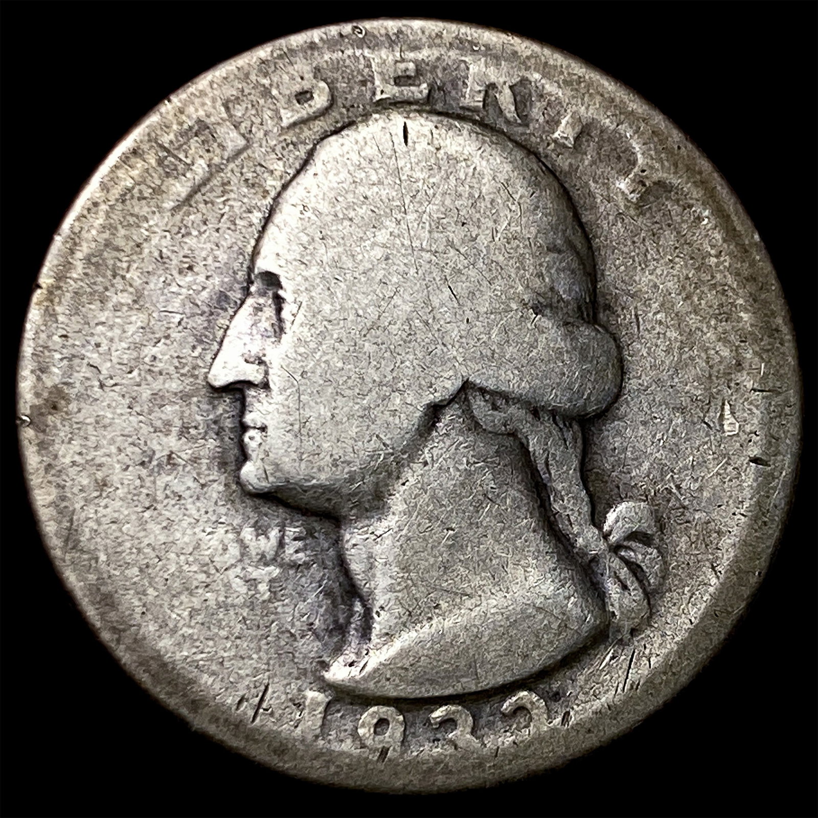1932-D Washington Quarter NICELY CIRCULATED: 1932-D Washington Quarter NICELY CIRCULATED