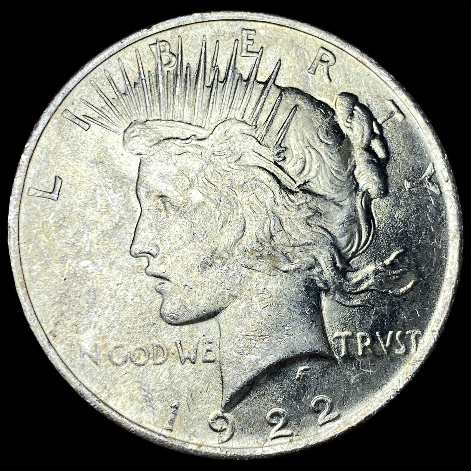 1922 Silver Peace Dollar UNCIRCULATED: 1922 Silver Peace Dollar UNCIRCULATED