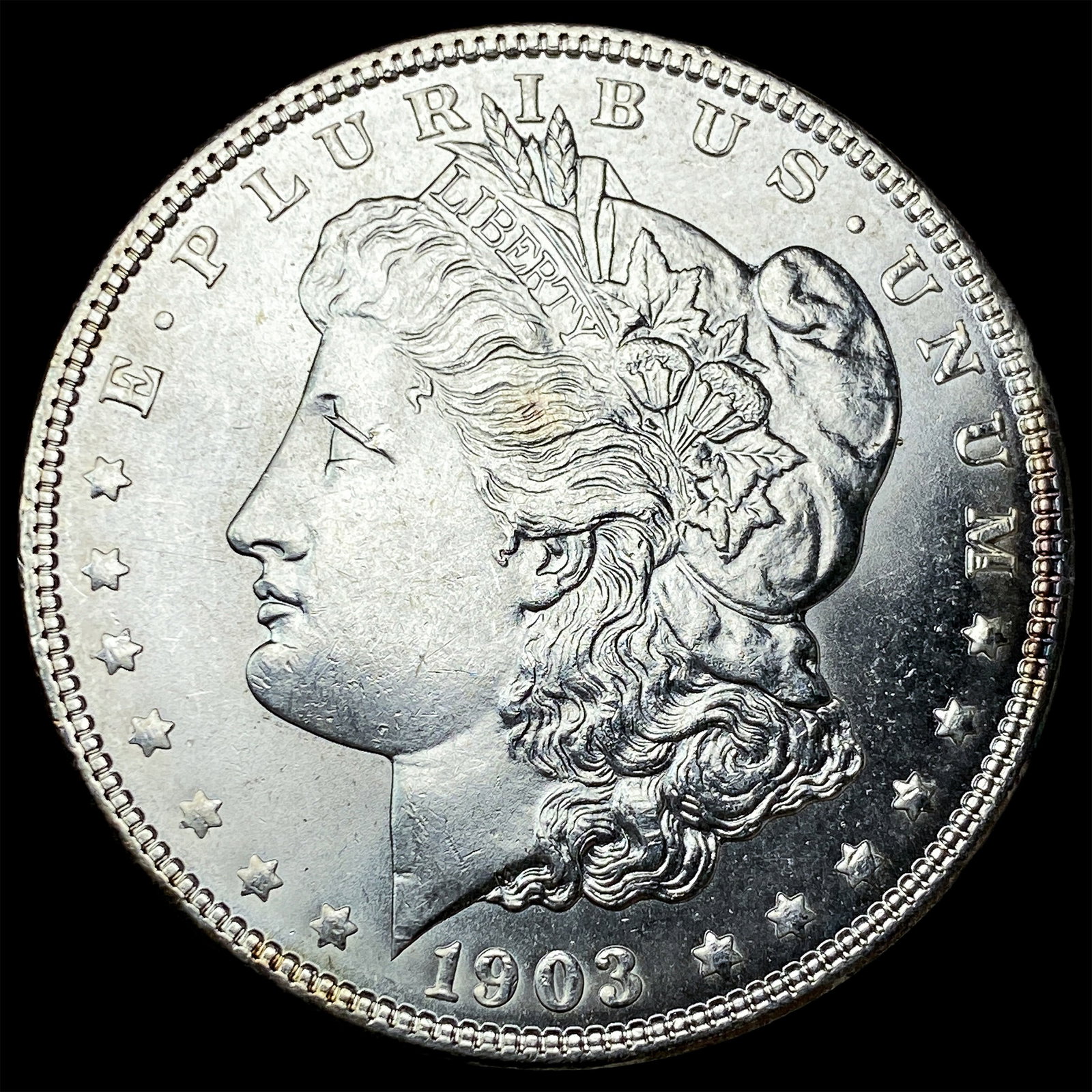 1903 Morgan Silver Dollar CHOICE BU (1 of 2)