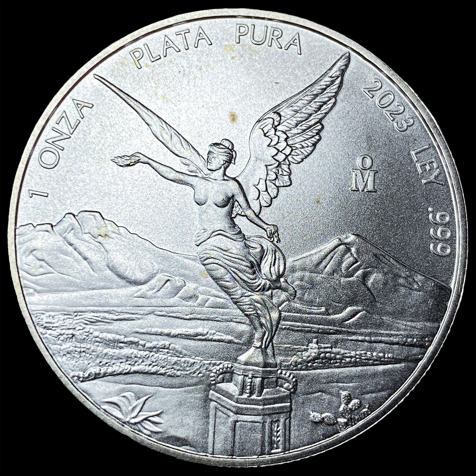 2023 Silver 1 Onza Libertad SUPERB GEM BU: 2023 Silver 1 Onza Libertad SUPERB GEM BU