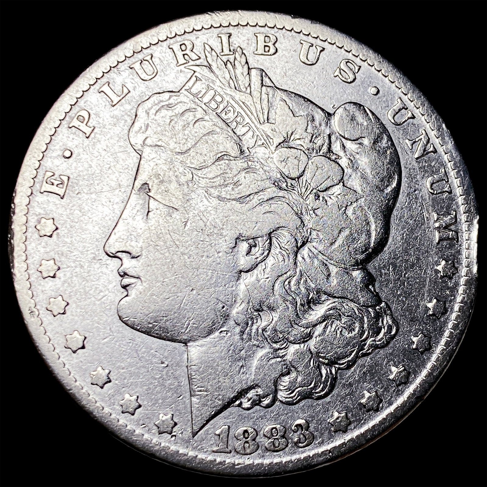 1883-CC Silver Morgan Dollar NICELY CIRCULATED (1 of 2)