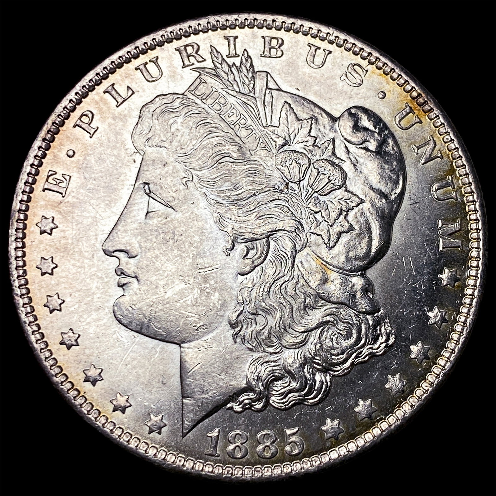 1885-O Silver Morgan Dollar CHOICE BU: 1885-O Silver Morgan Dollar CHOICE BU