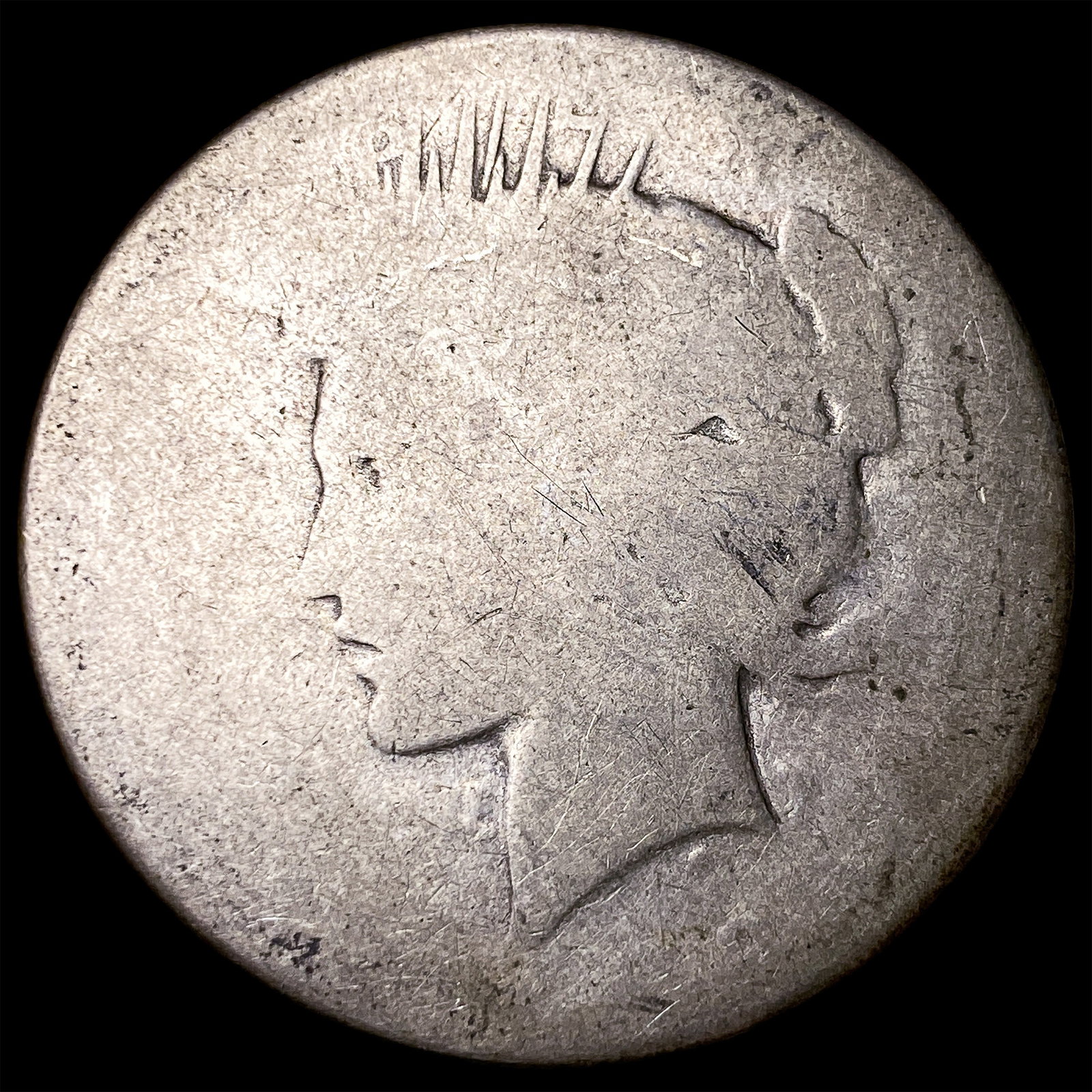 1921 Silver Peace Dollar NICELY CIRCULATED: 1921 Silver Peace Dollar NICELY CIRCULATED