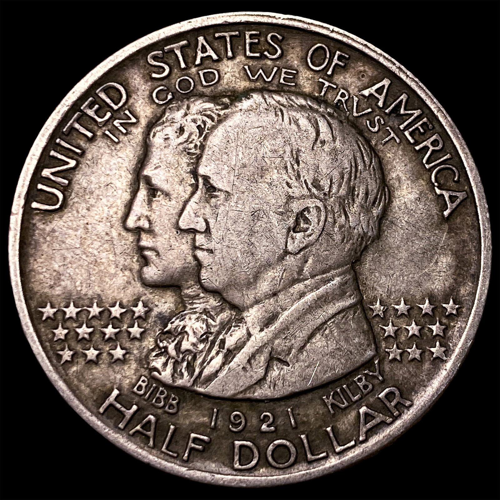 1921 Alabama Centennial Half Dollar NEARLY UNCIRCULATED: 1921 Alabama Centennial Half Dollar NEARLY UNCIRCULATED