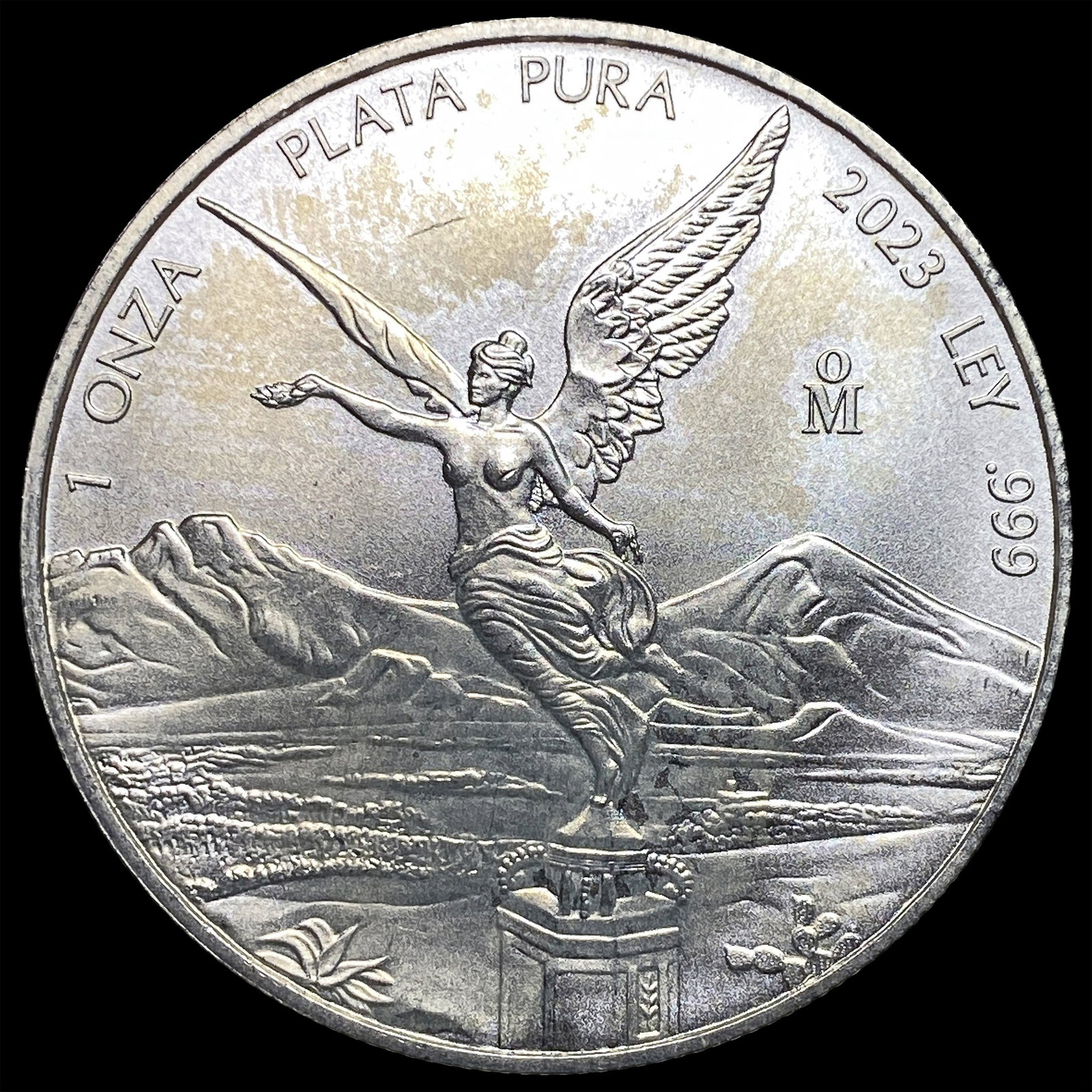 2023 Silver 1 Onza Libertad SUPERB GEM BU: 2023 Silver 1 Onza Libertad SUPERB GEM BU
