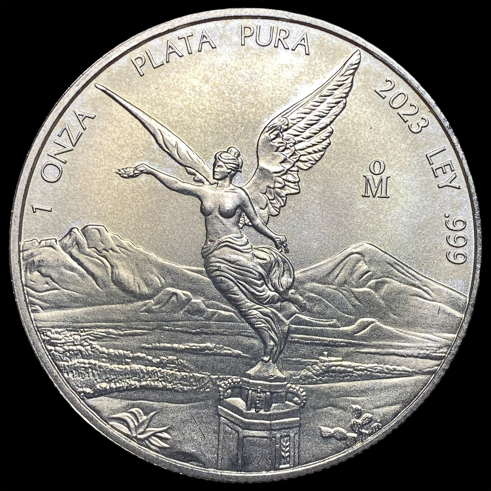 2023 Silver 1 Onza Libertad SUPERB GEM BU: 2023 Silver 1 Onza Libertad SUPERB GEM BU