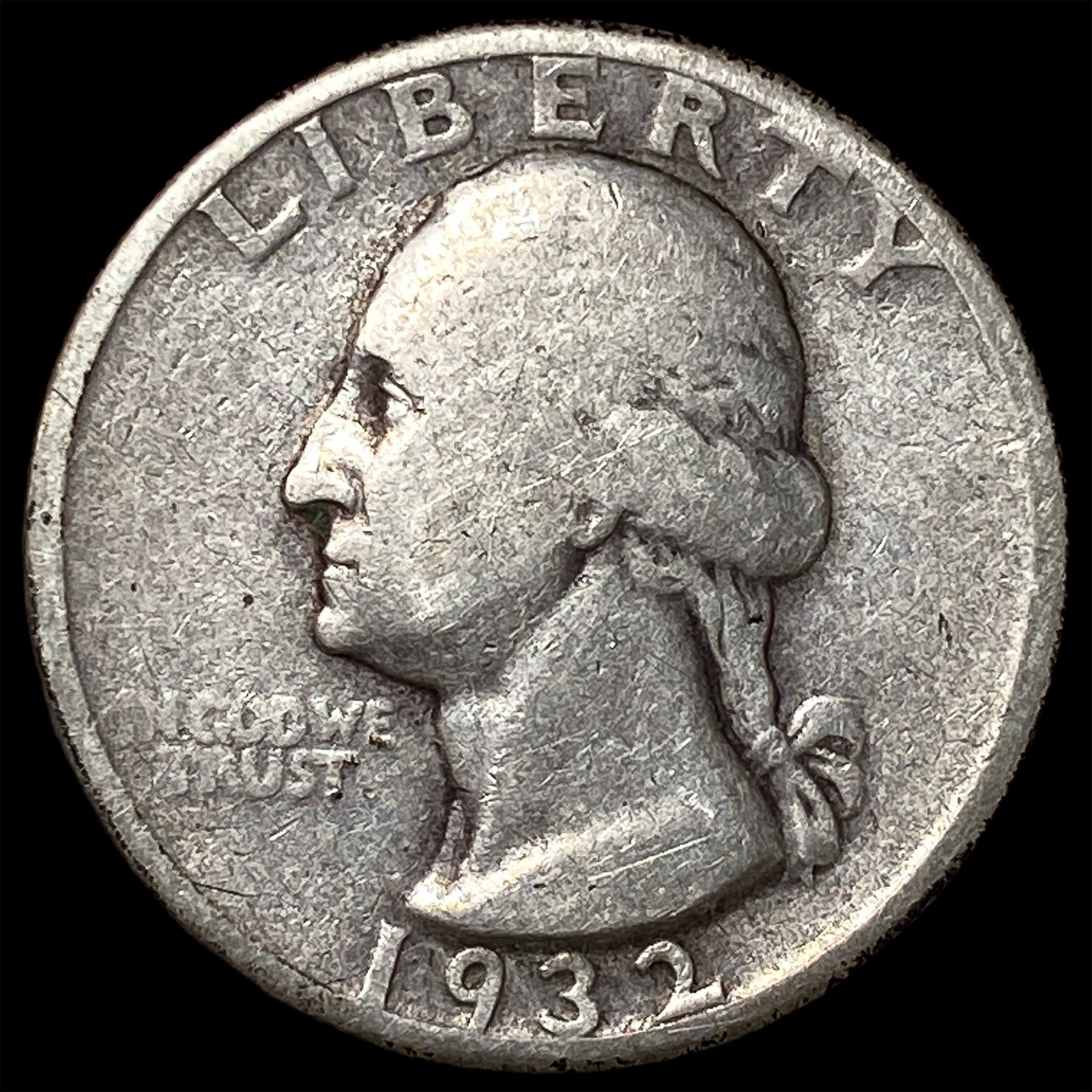 1932-D Silver Washington Quarter LIGHTLY CIRCULATED: 1932-D Silver Washington Quarter LIGHTLY CIRCULATED