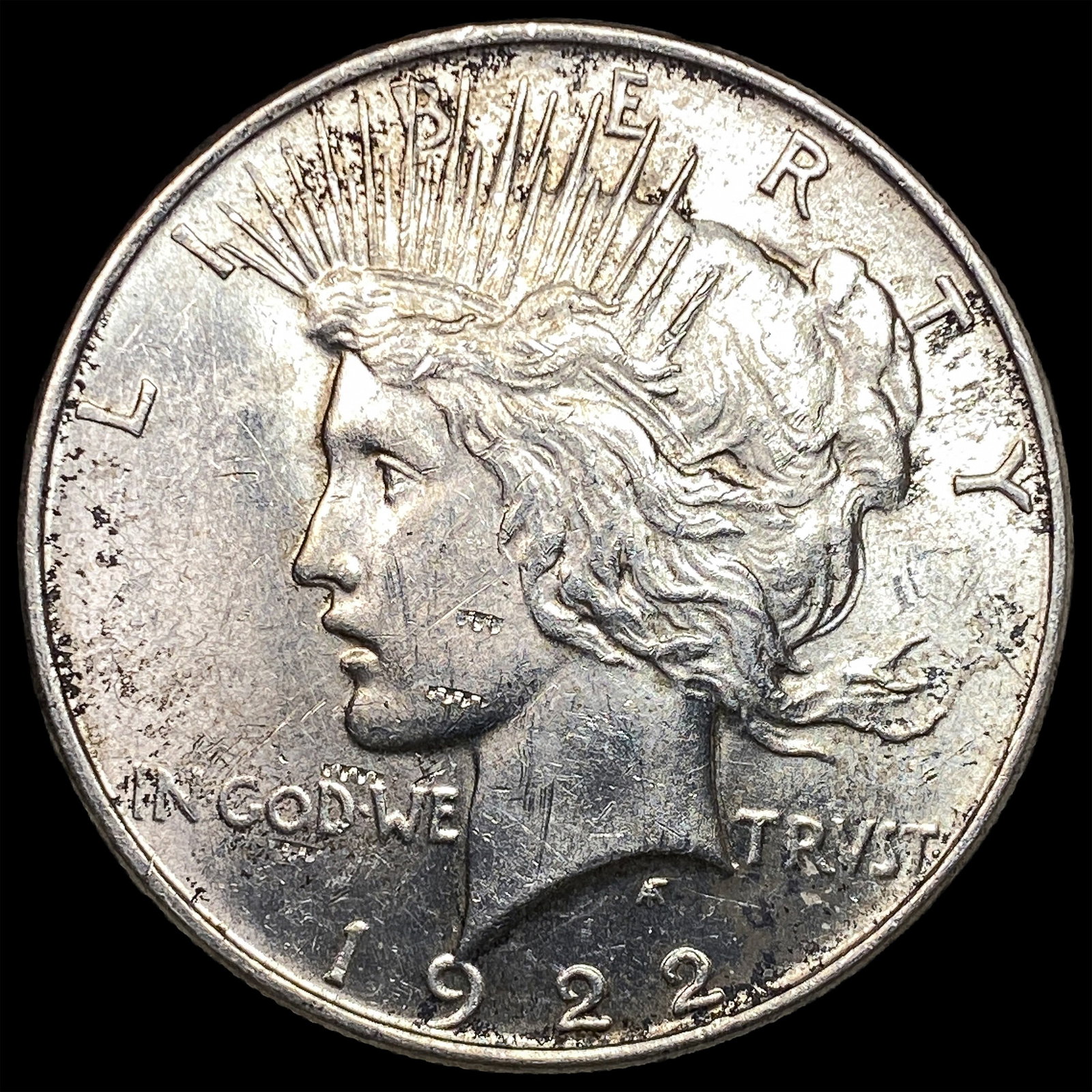1922 Silver Peace Dollar UNCIRCULATED: 1922 Silver Peace Dollar UNCIRCULATED