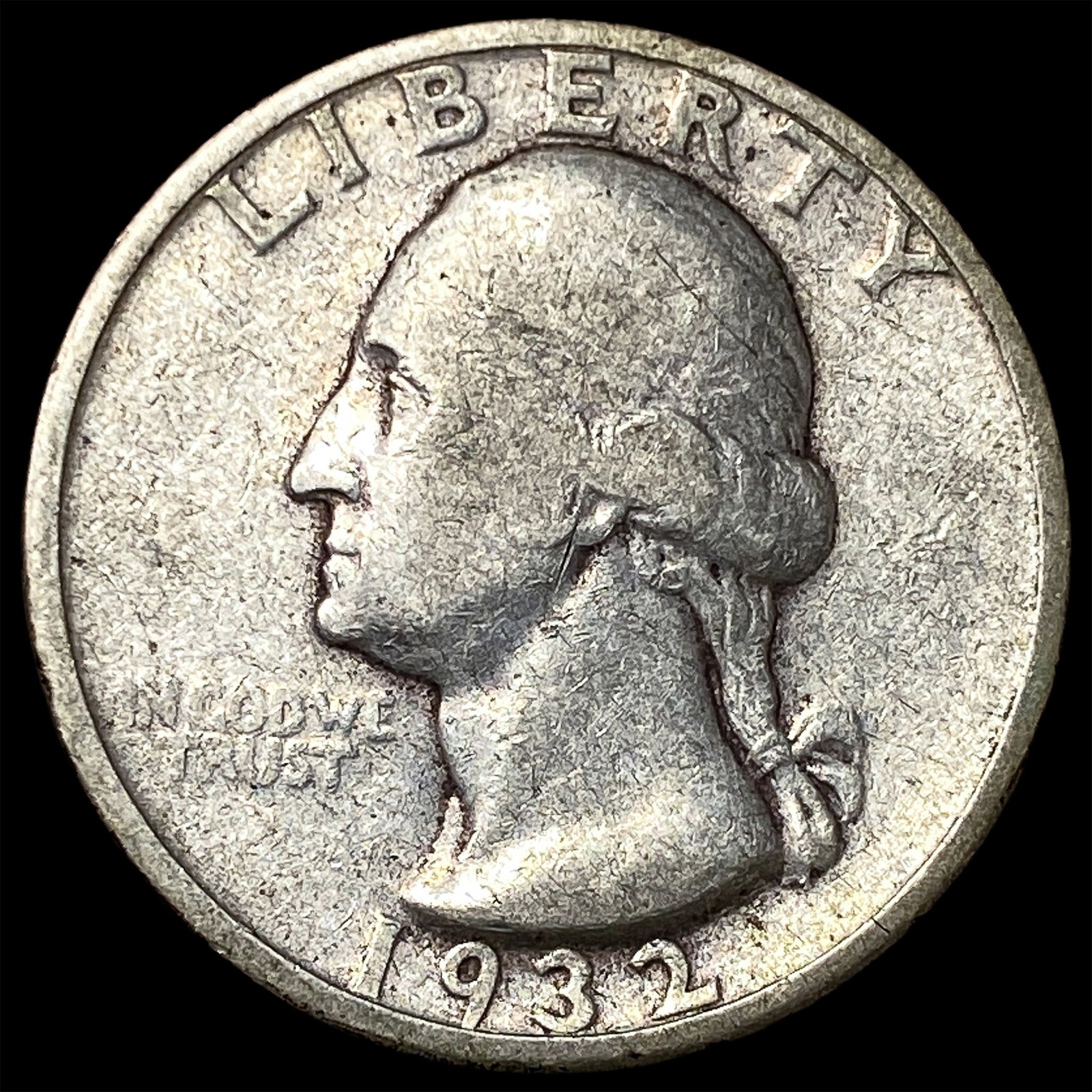 1932-S Silver Washington Quarter LIGHTLY CIRCULATED: 1932-S Silver Washington Quarter LIGHTLY CIRCULATED