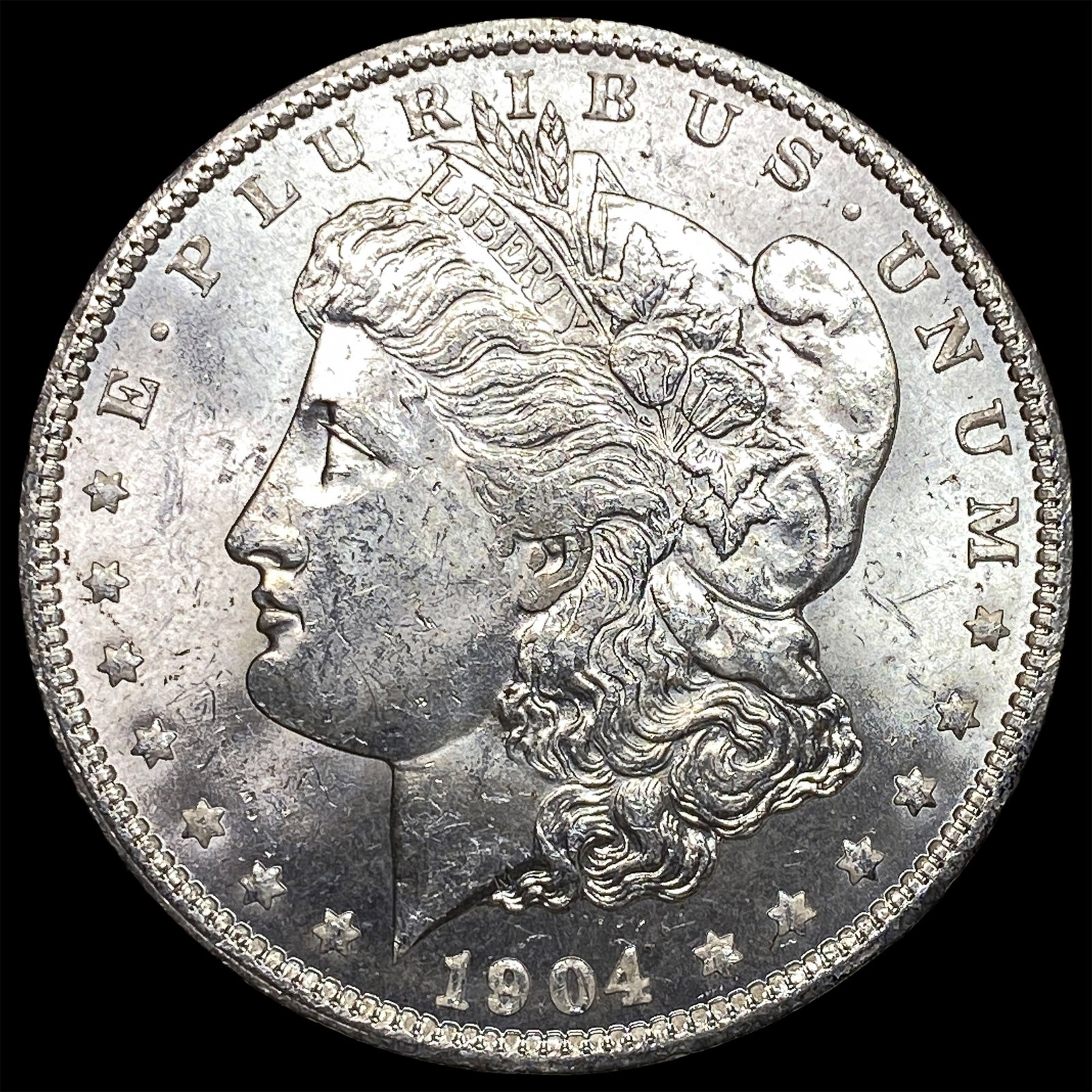 1904-O Silver Morgan Dollar UNCIRCULATED: 1904-O Silver Morgan Dollar UNCIRCULATED